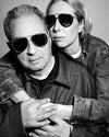 Jean and Judith Touitou posing in sunglasses