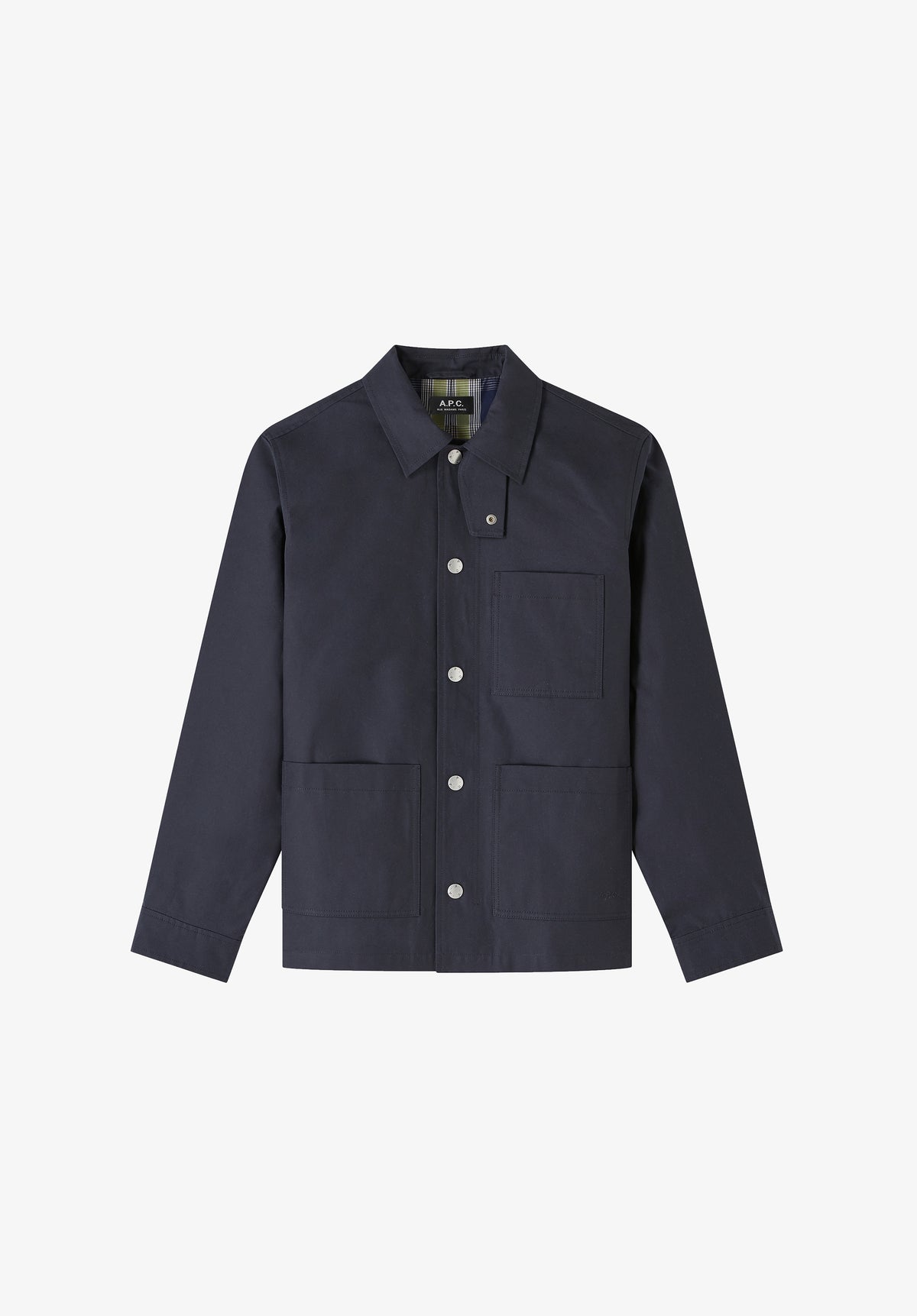 Gabriel jacket | Jacket in water-repellent waxed cotton. | A.P.C. 