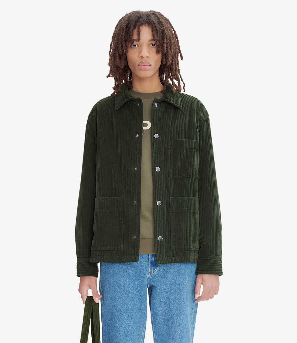 Emile jacket | Dyed irregular corduroy | A.P.C. Ready-to-Wear