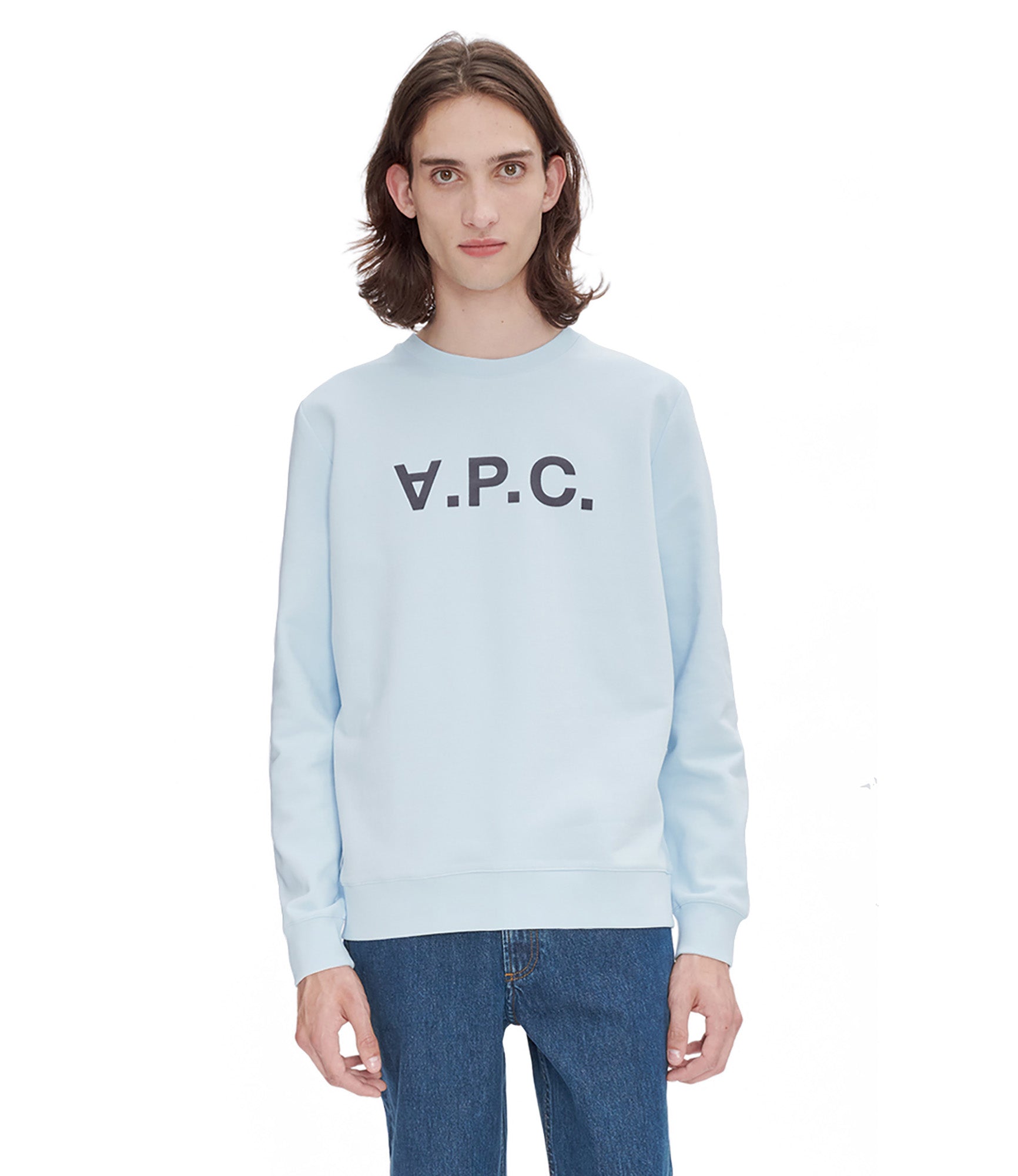 ★送料・関税込★A.P.C.★VPC LOGO SWEATSHIRT★ V.P.C. sweatshirt | Combed organic fleece | A.P.C. Ready-to-Wear