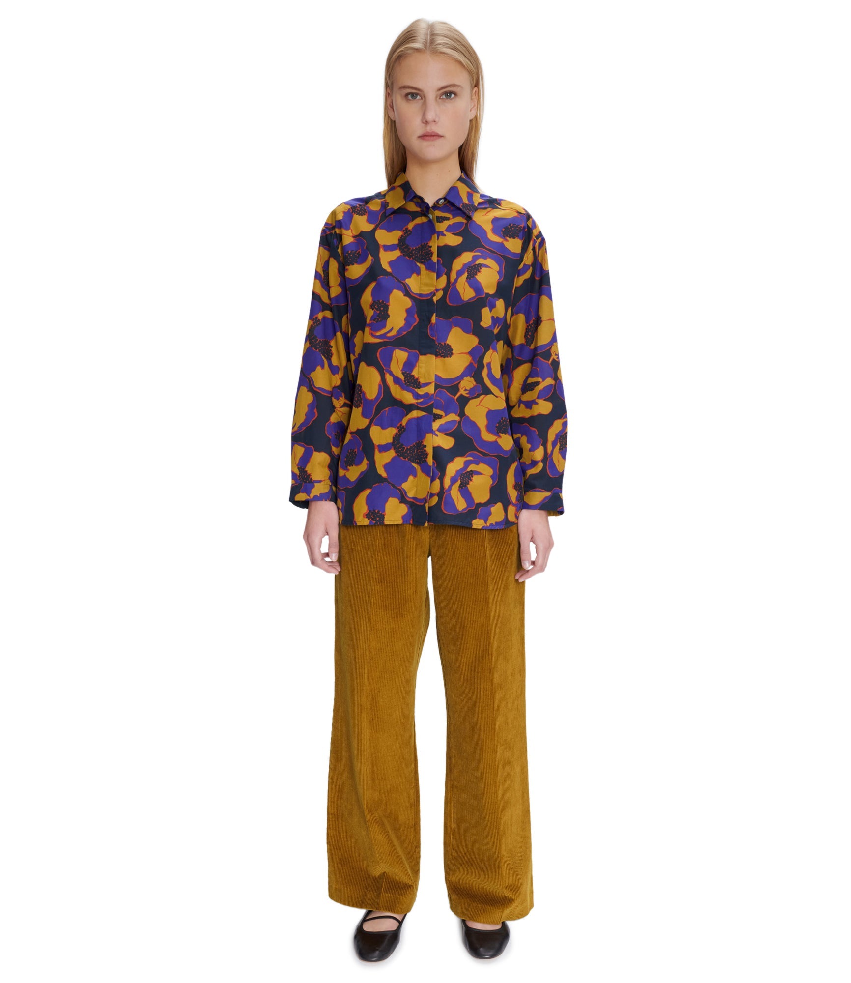 Tressie pants | Cotton-linen blend corduroy | A.P.C. Ready to Wear