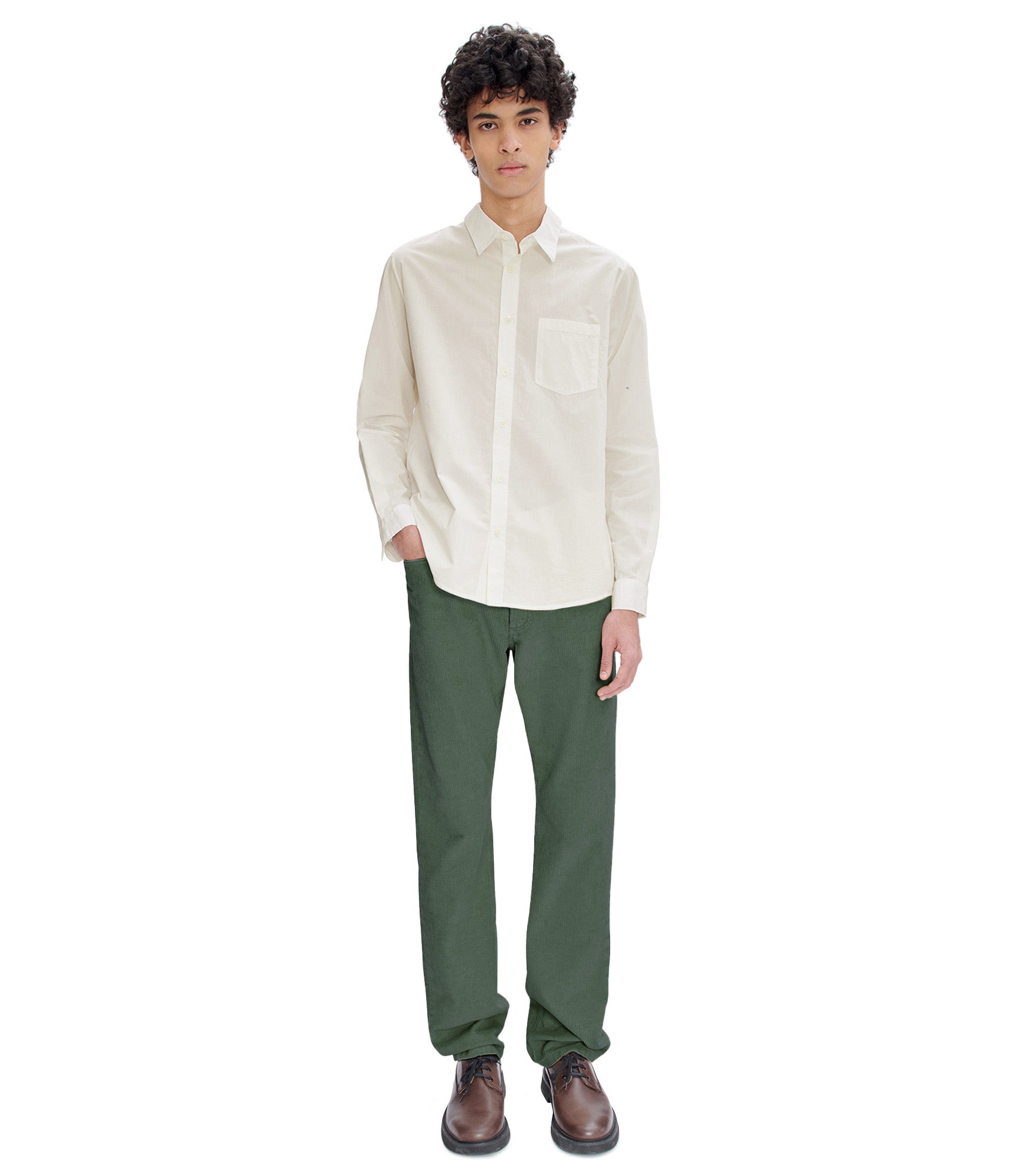 Standard Pants | Cotton-linen blend corduroy | A.P.C. Ready to Wear