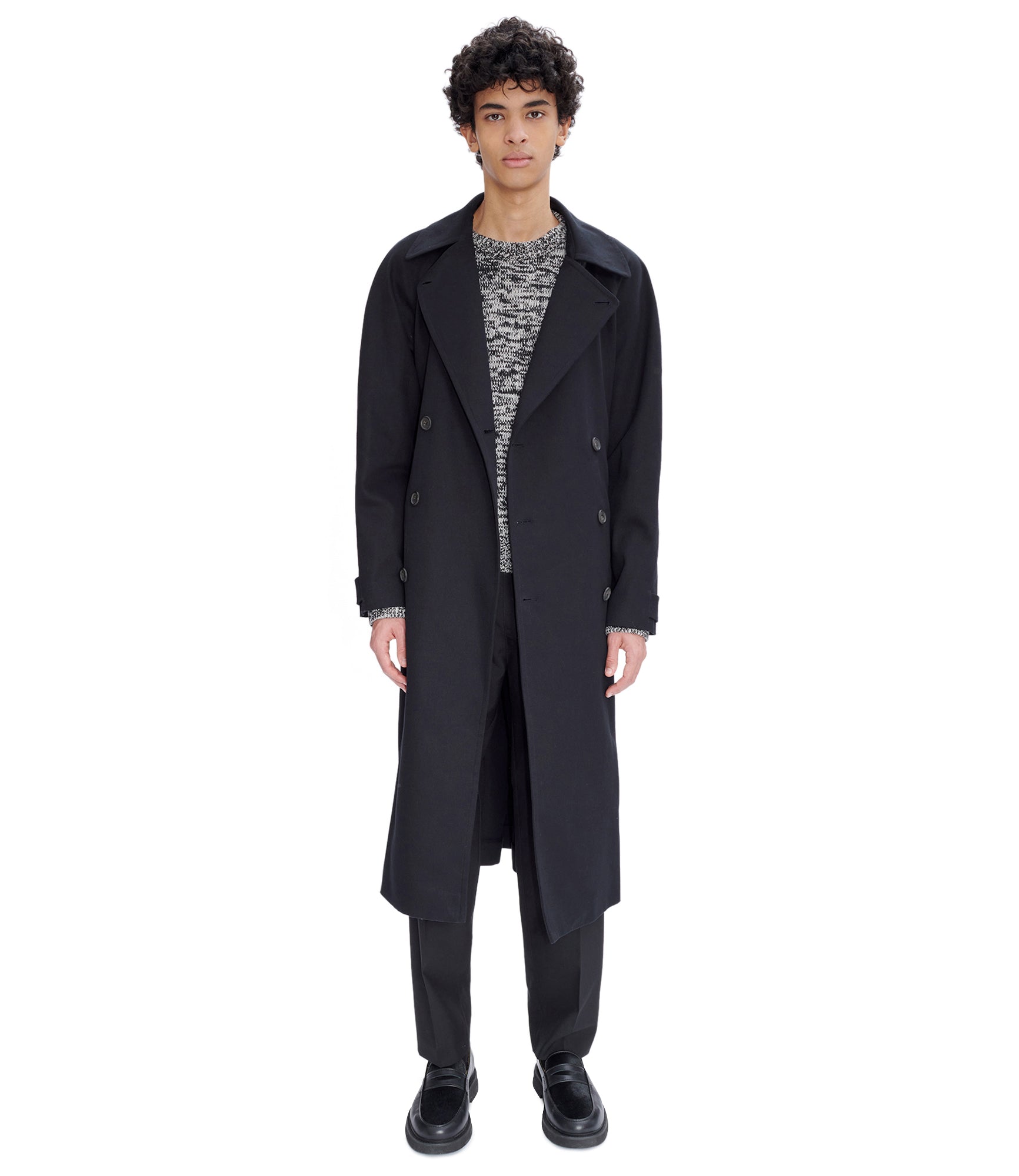 A.P.C｜COATS (Trench horace(COGZG F01530 BAA)) Victor raincoat | Thin cotton gabardine | A.P.C. Ready-to-Wear