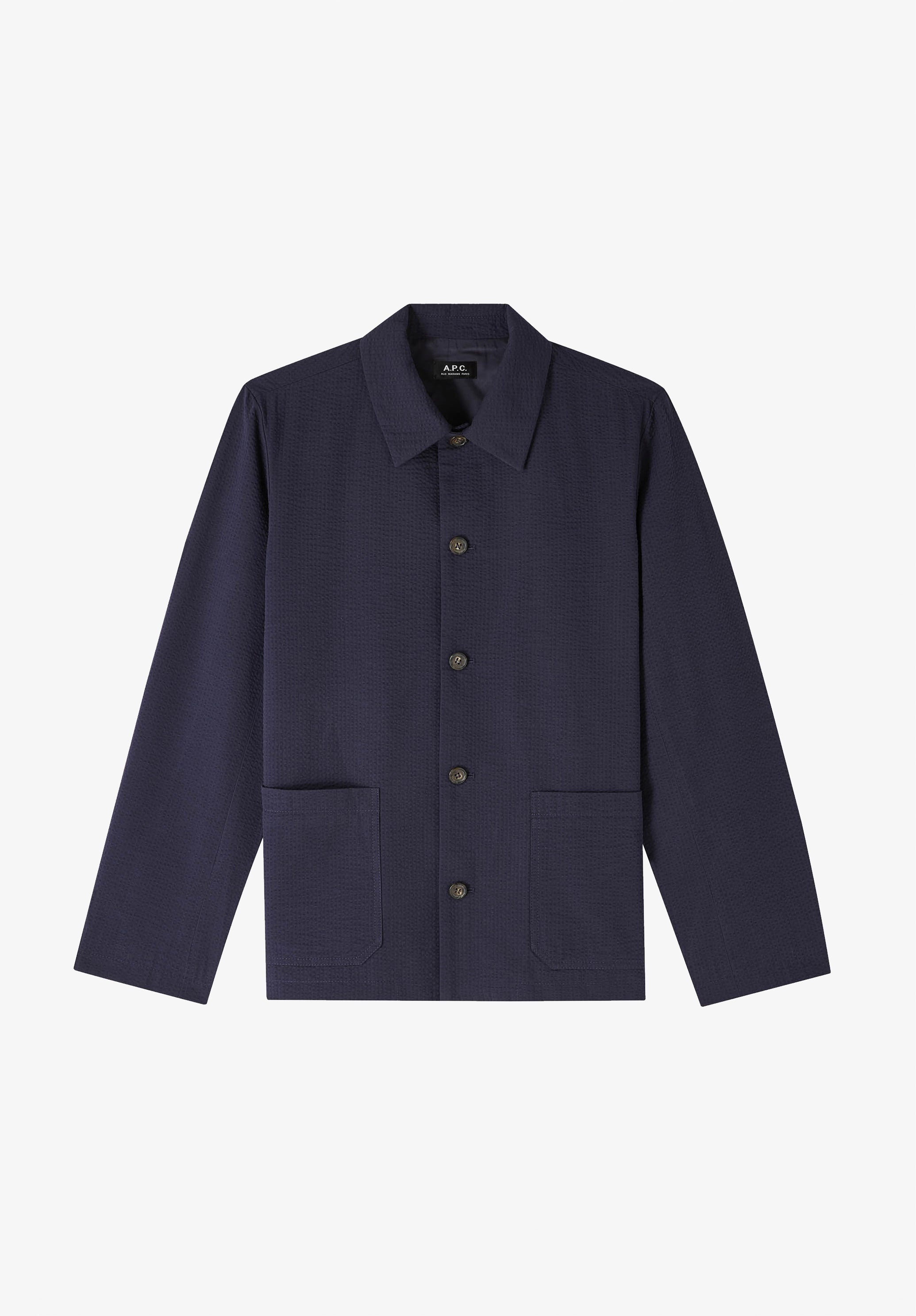 Brest jacket | Organic cotton seersucker | A.P.C. Ready-to-Wear