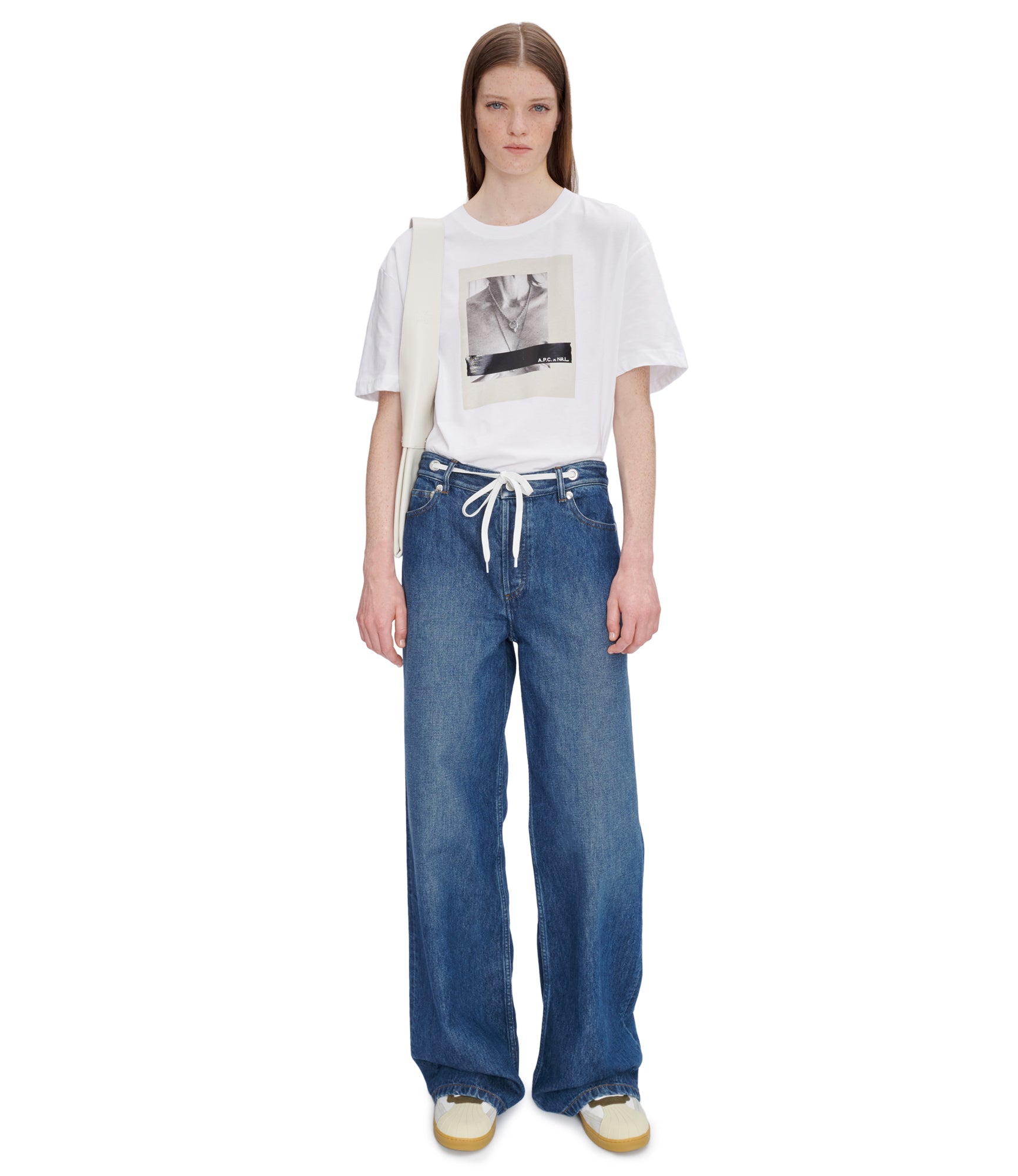 A.P.C｜JEANS (Madame Santeuil Jeans (COGYE F09207 IAL)) Madame Santeuil jeans | Organic 'Butler' stonewashed denim