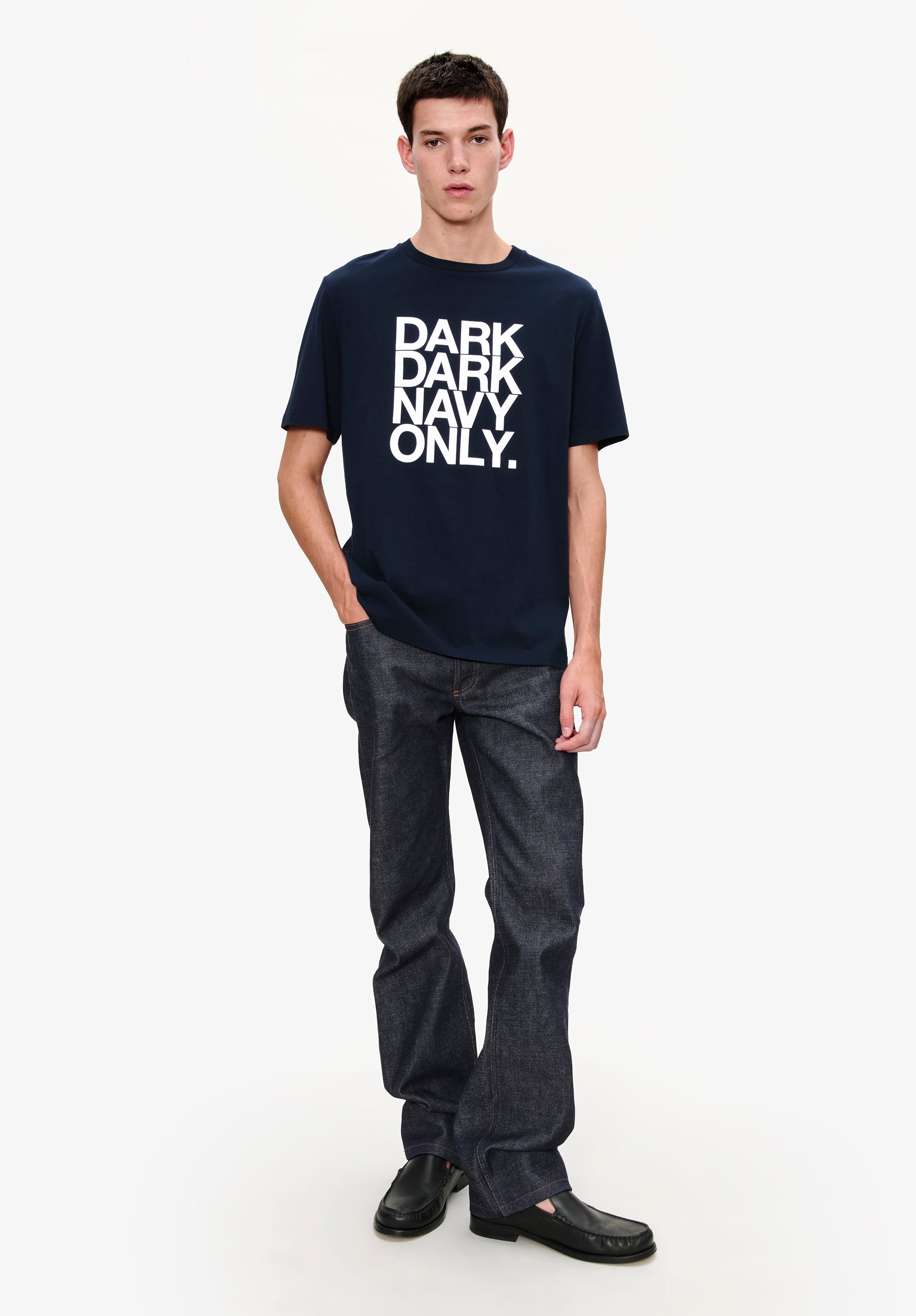 Dark dark navy only T-shirt | T-shirts | A.P.C. Ready-to-Wear