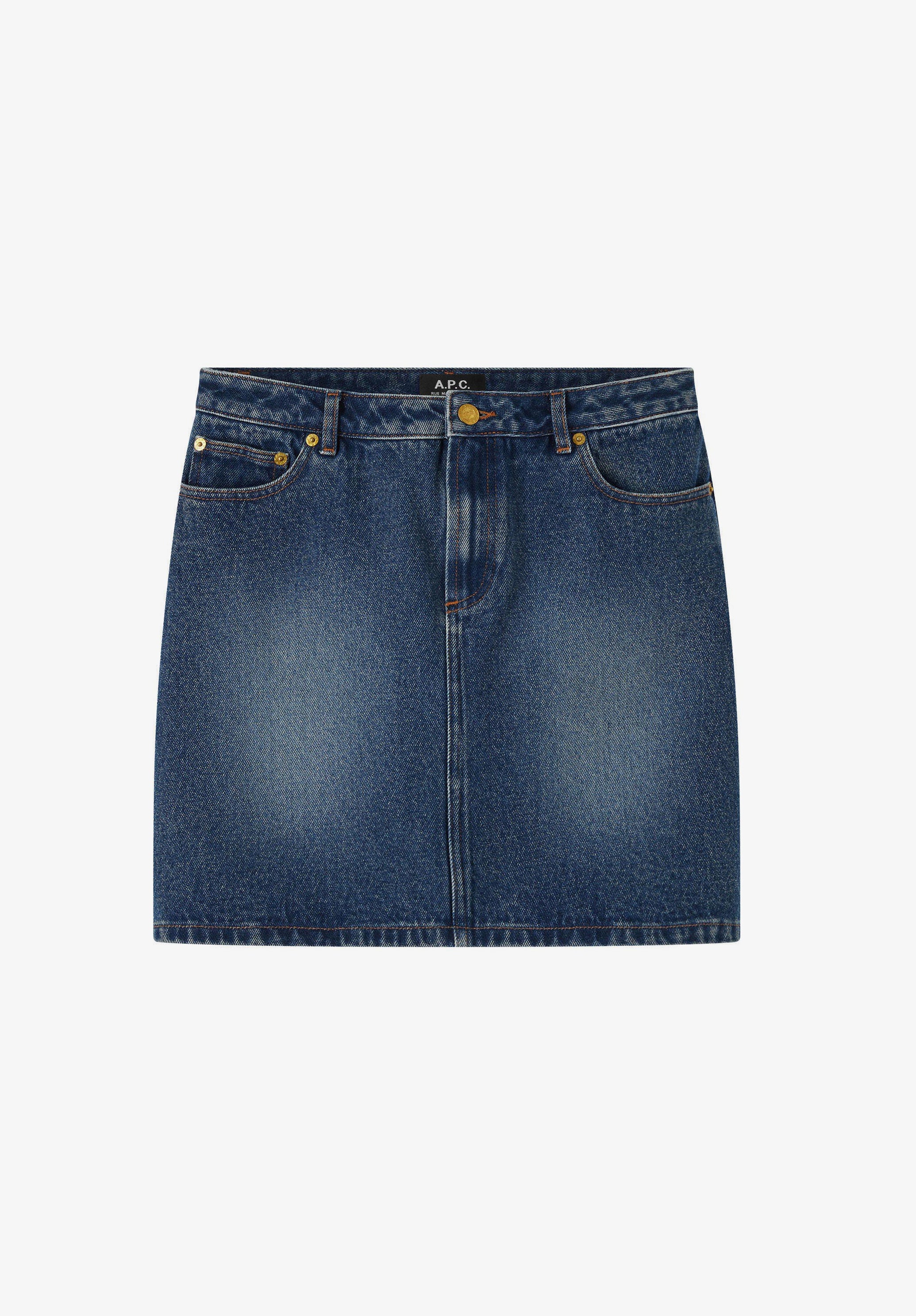 Standard skirt | Soft feminine denim | A.P.C. Ready-to-Wear