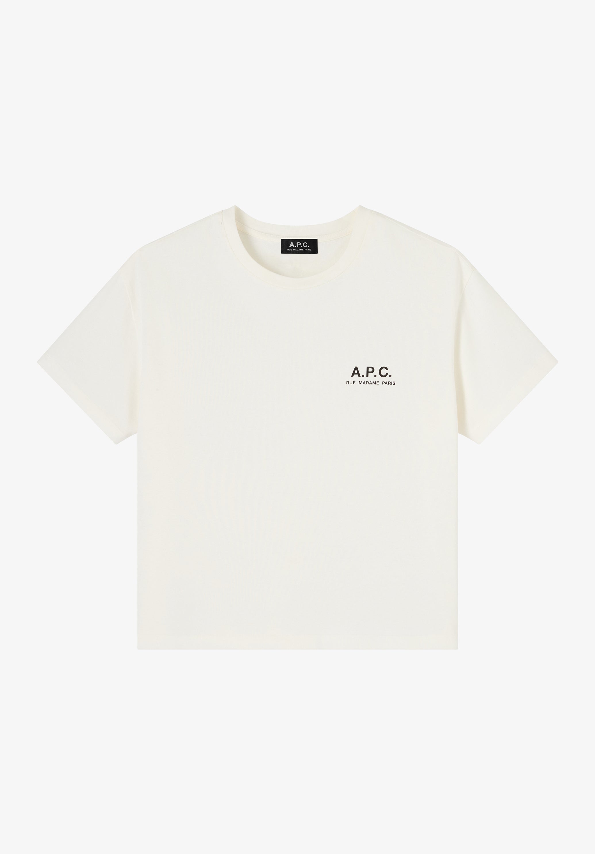 (正規品) A.P.C. Rue Madame Paris Tシャツ A.P.C. | T-Shirt With A.P.C. Rue Madame Logo | T-shirts