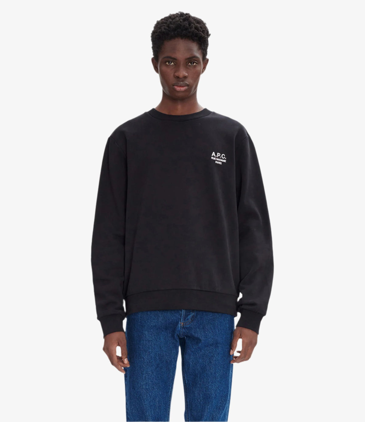 Sweatshirt Femme A.P.C. Gris Clair Taille 38 - Occasion Très Bon état