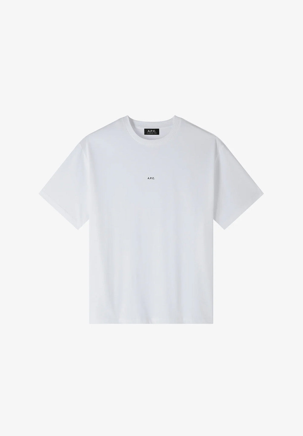 Boxy Micro Logo T-shirt | Organic jersey | A.P.C. Ready-to-Wear