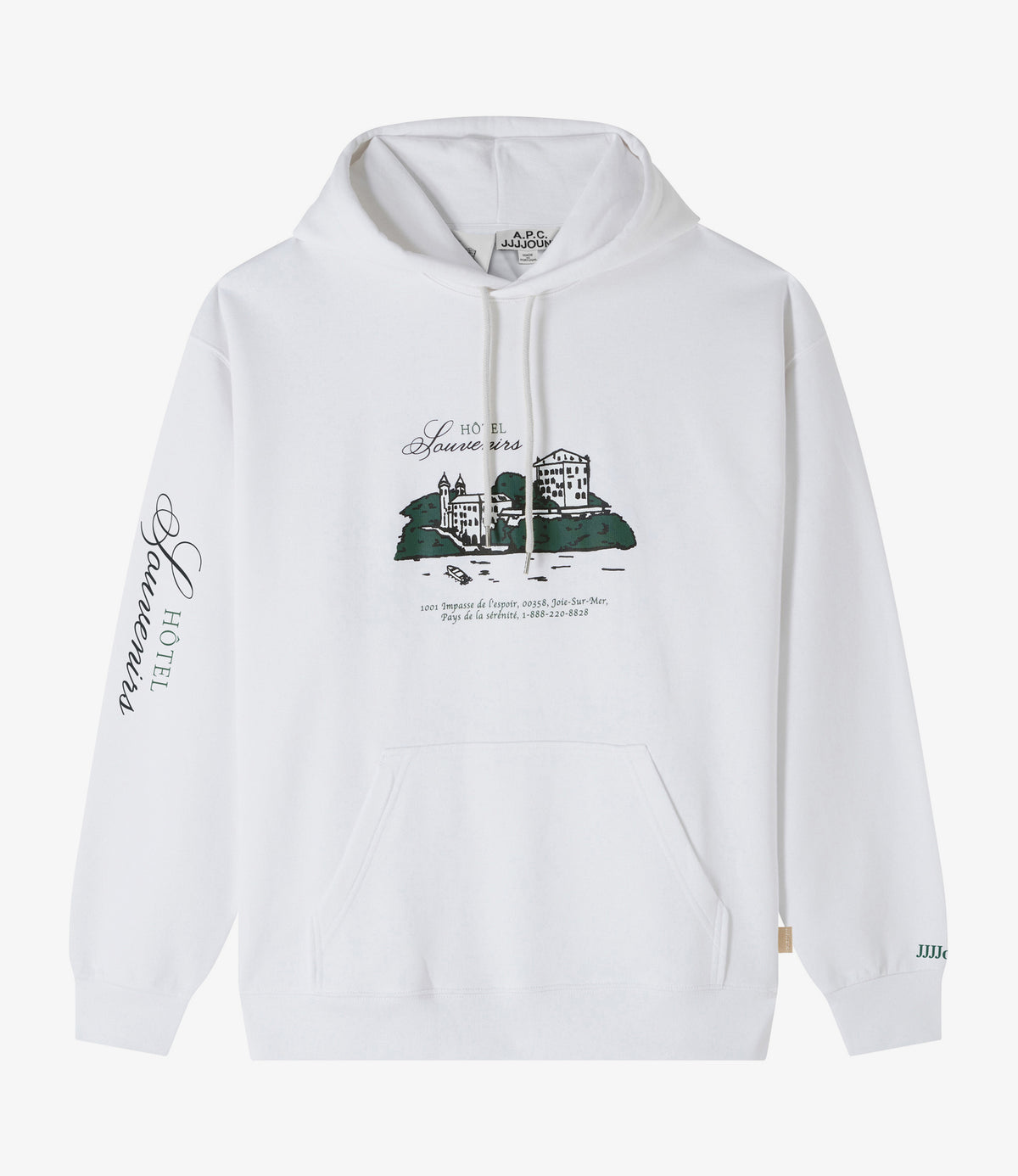 Hôtel JJJJound hoodie | Cotton fleece | A.P.C. Ready-to-Wear