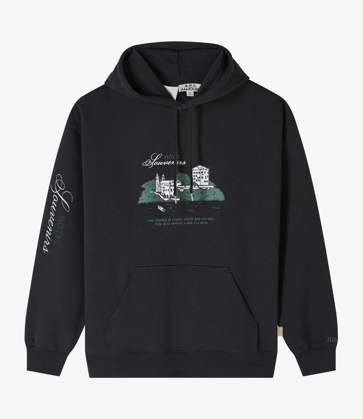 Hôtel JJJJound hoodie | Cotton fleece | A.P.C. Ready-to-Wear