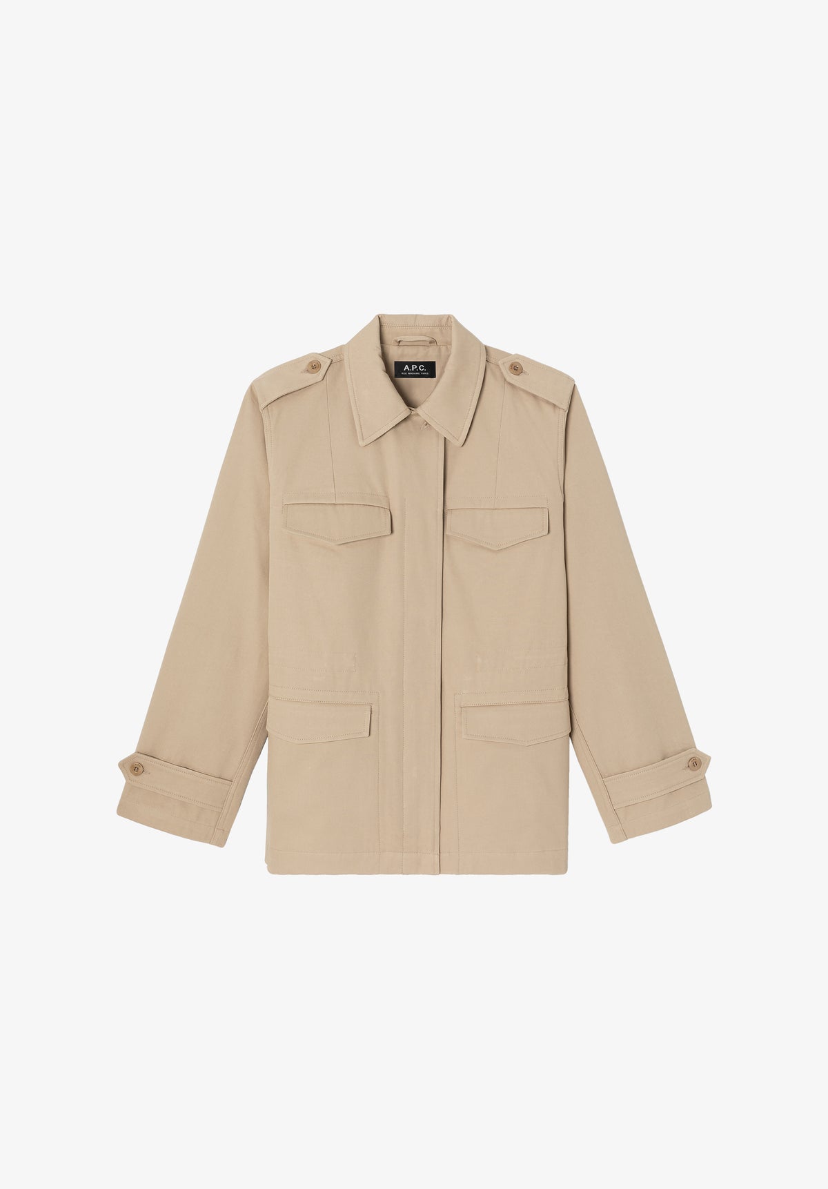 Fitted Safari jacket | Jackets | A.P.C. Ready-to-Wear