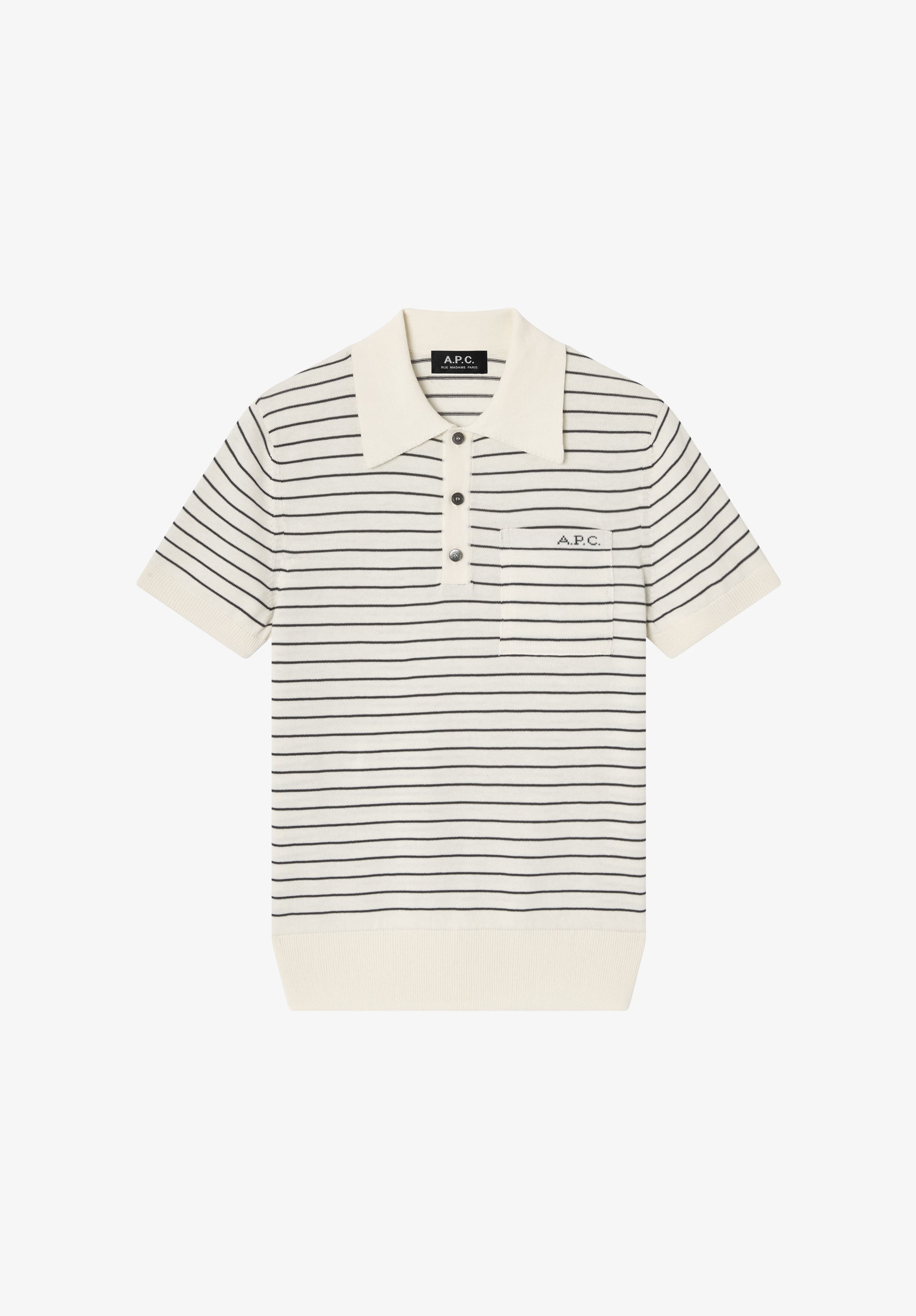 A.P.C. | Fitted Striped Polo | Knitwear