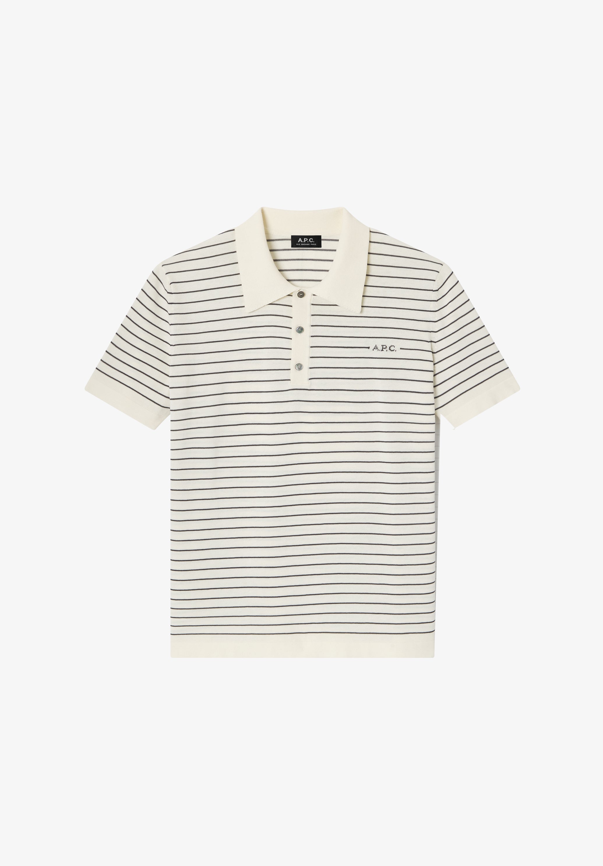 A.P.C. | Fitted Striped Polo | Knitwear
