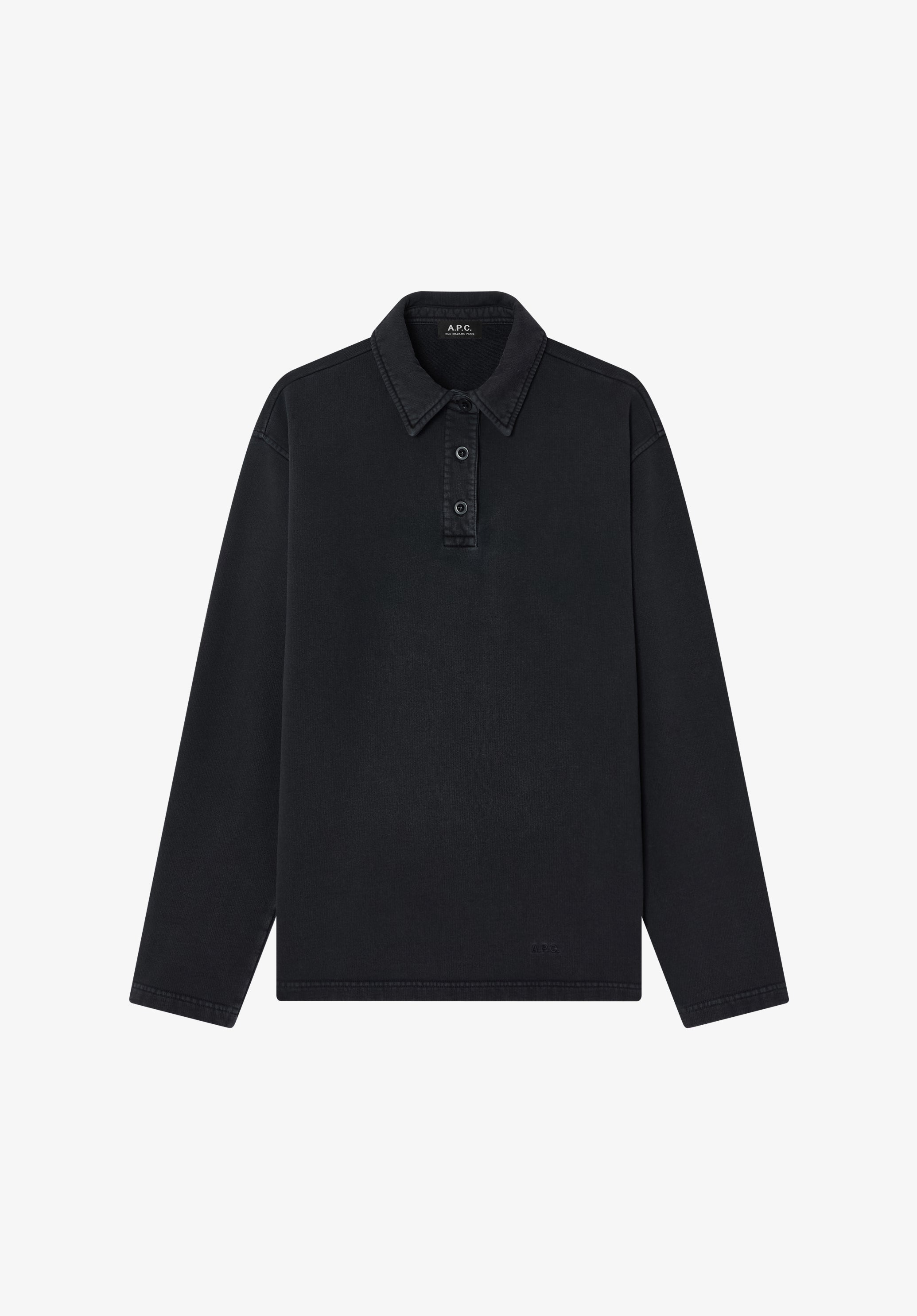 Long-sleeve unisex polo shirt | T-shirts | A.P.C. Ready-to-Wear