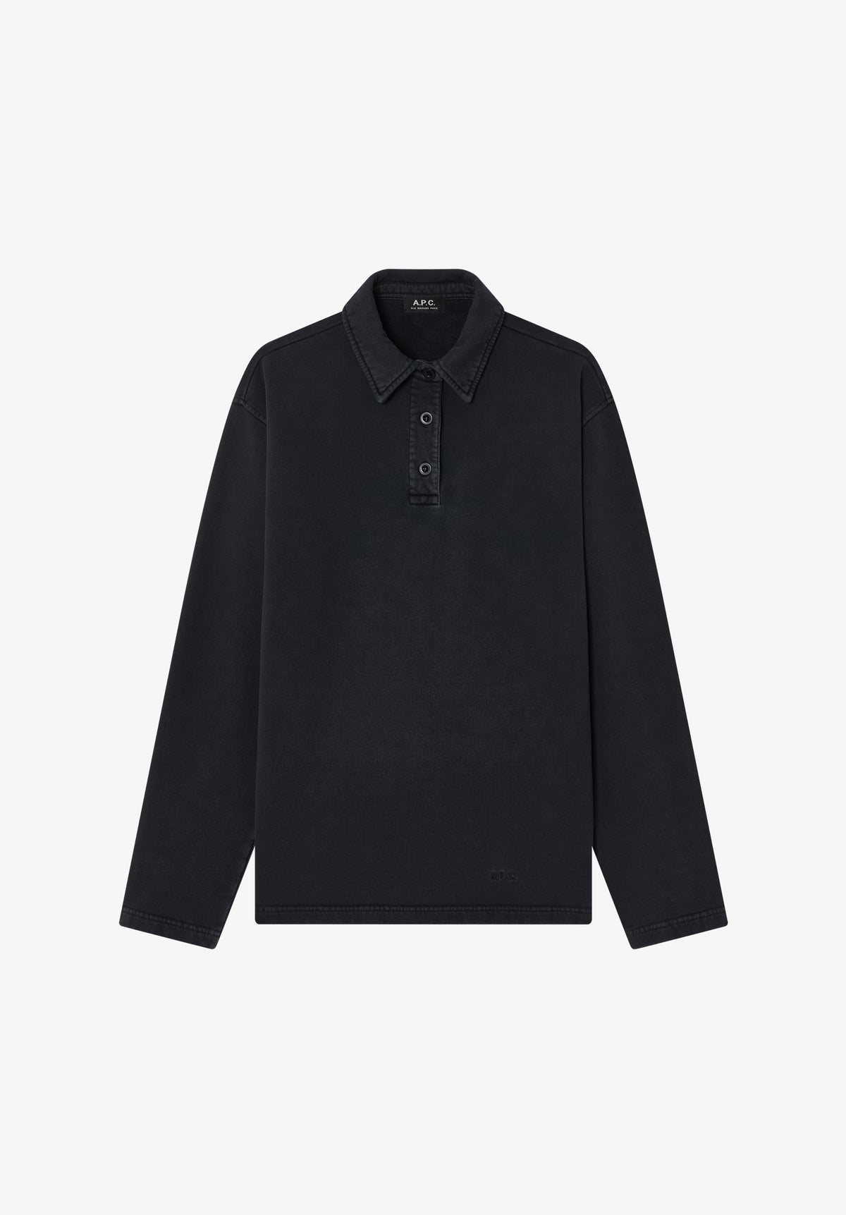 Long-sleeve unisex polo shirt | T-shirts | A.P.C. Ready-to-Wear