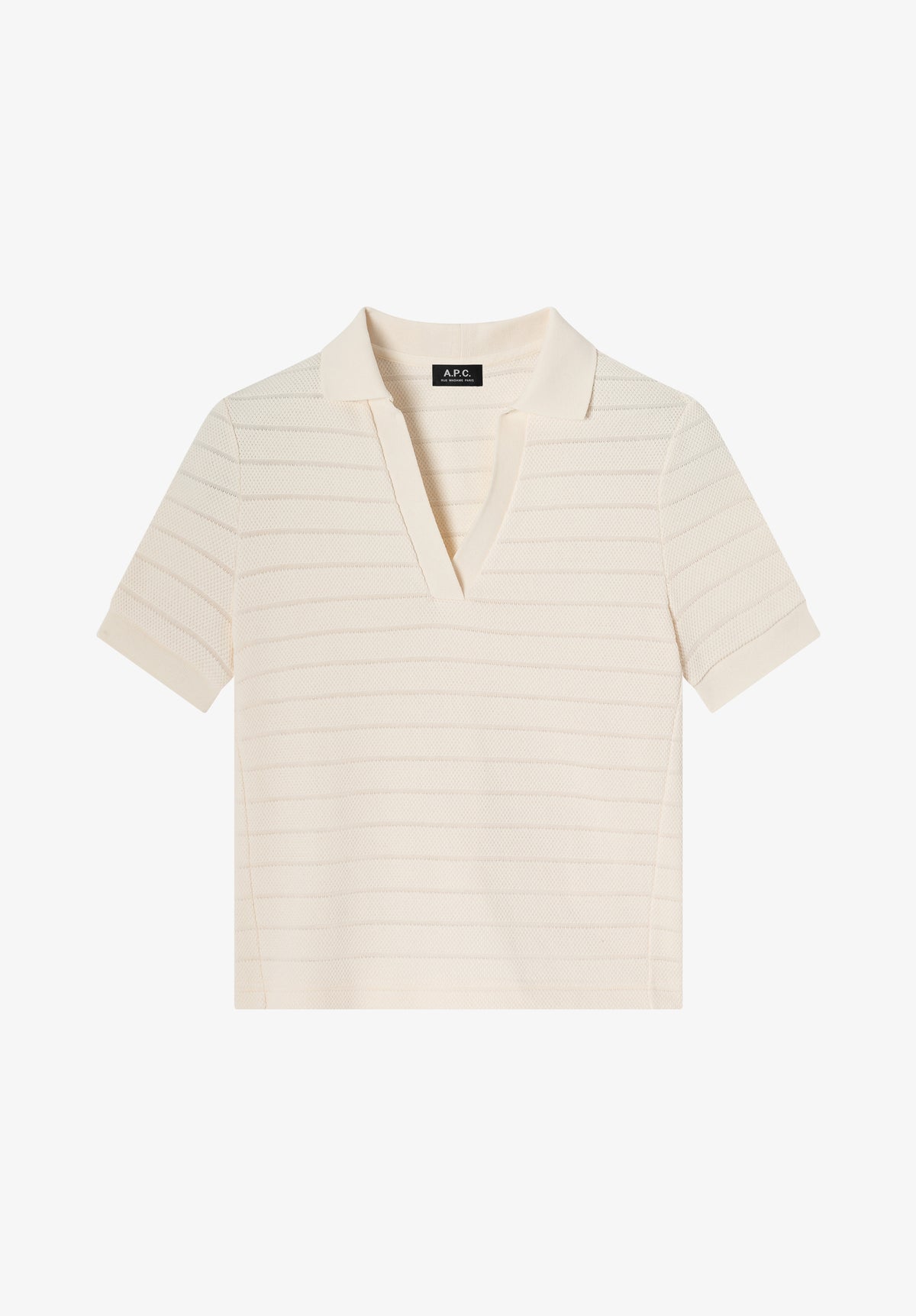 Livia Cropped Polo Shirt | Polos | A.P.C. Ready-to-Wear