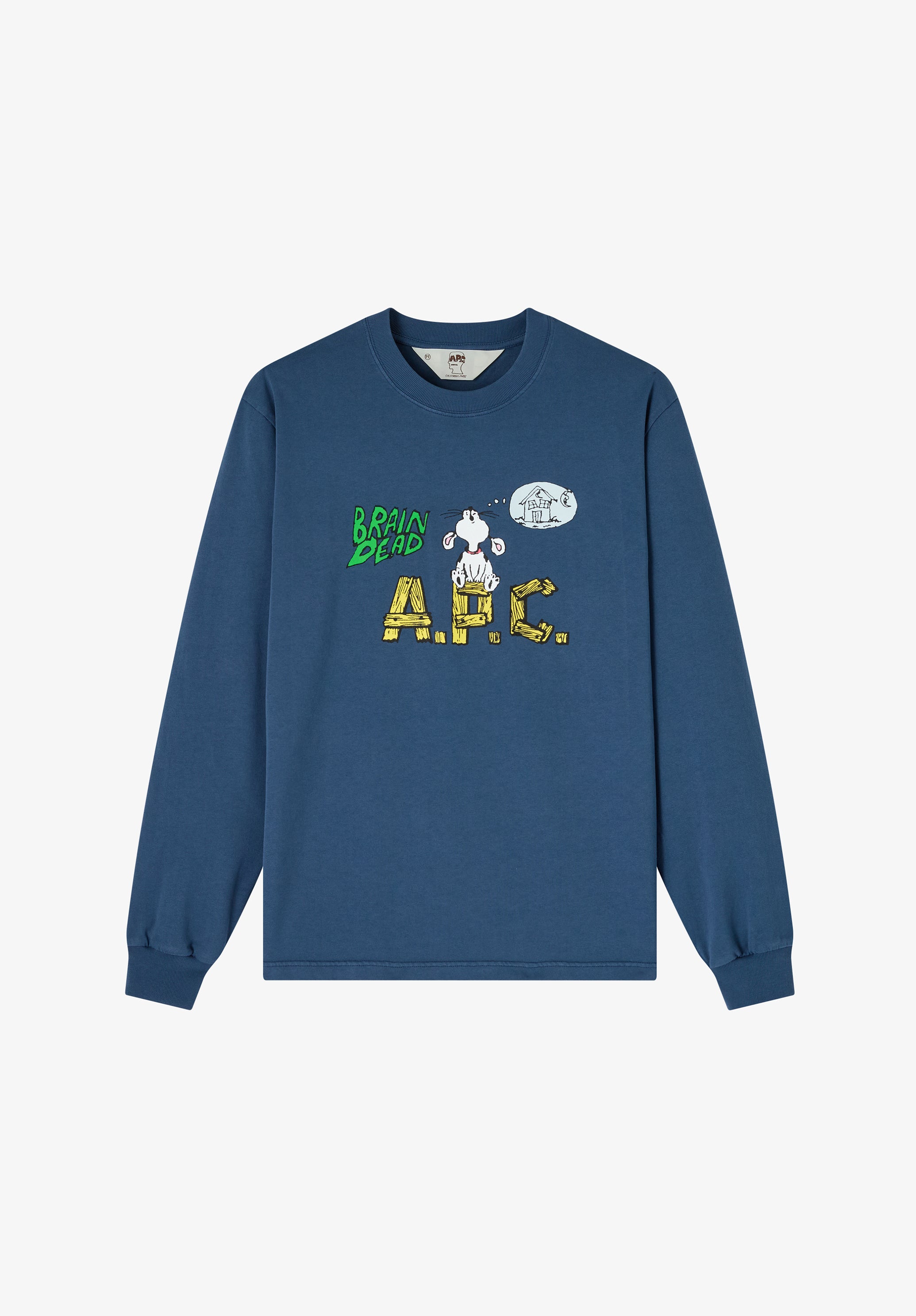 【美品】StevenAlan  A.P.C. LOGO SWEAT SHIRT Logo A.P.C. sweater | Knitwear | A.P.C. Ready-to-Wear