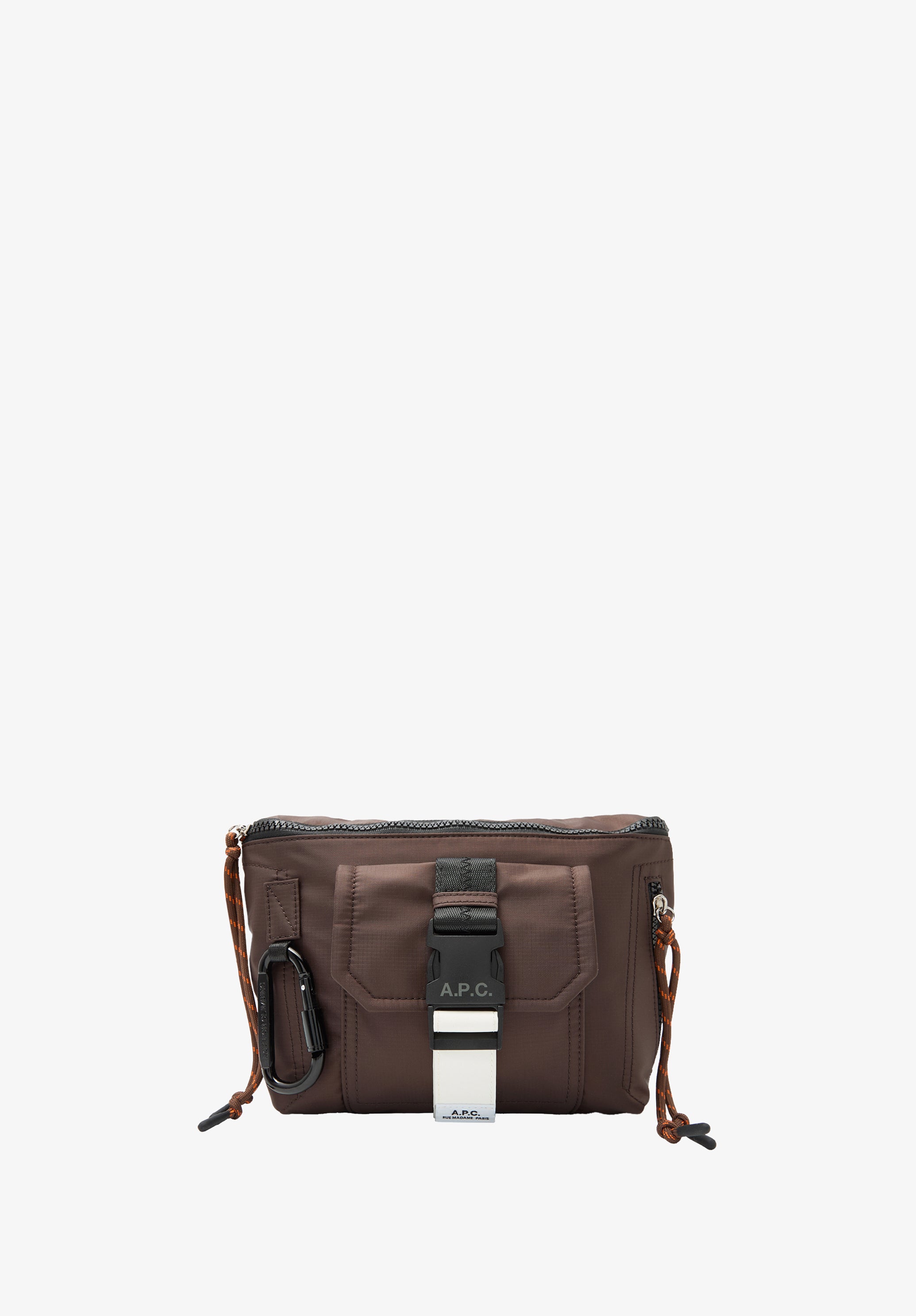 A.P.C. ネイビー ボディバッグ trek H62219 A.P.C.（アーペーセー） 24AWモデル メンズ TREK ヒップバッグ【IAK