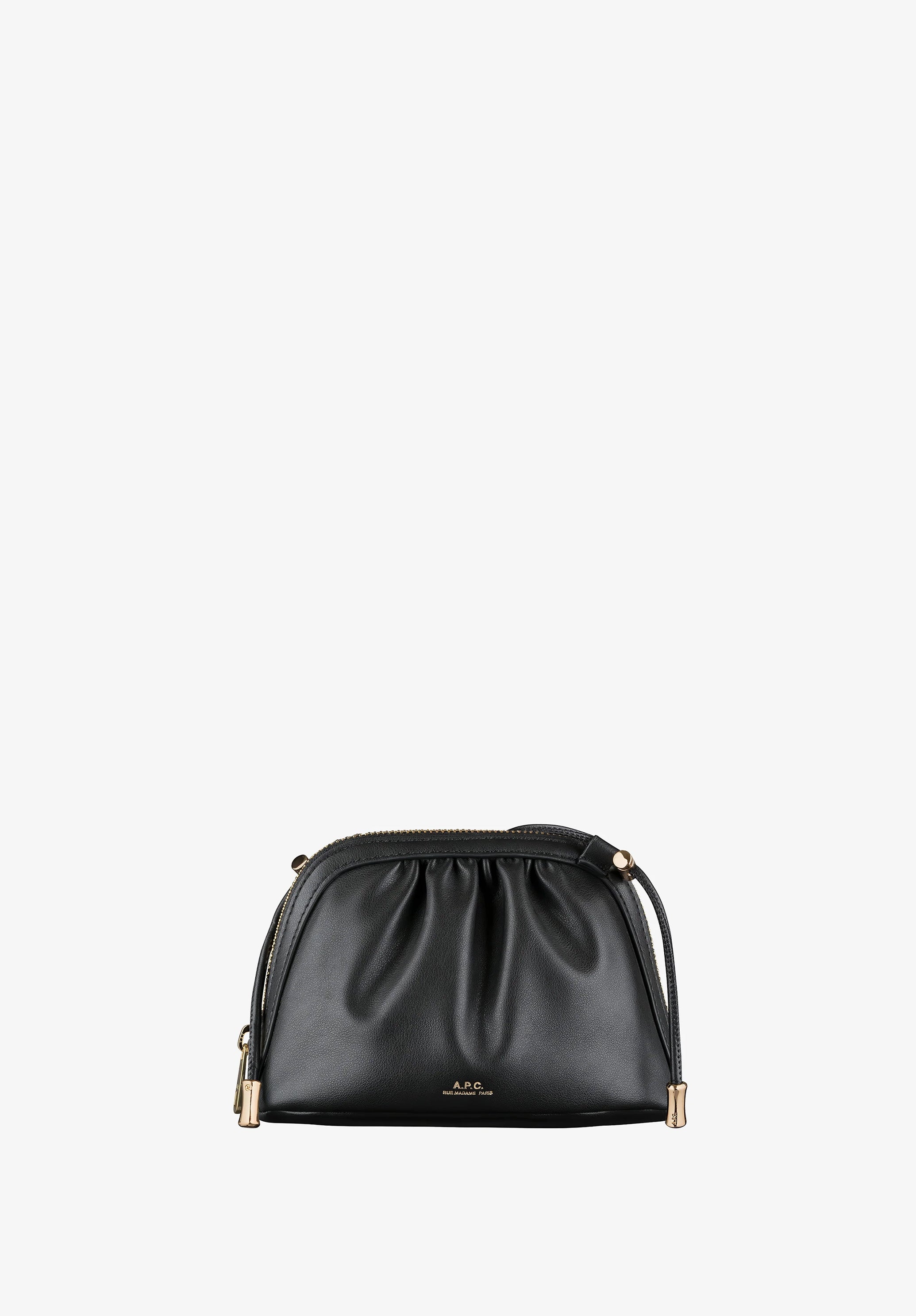 Ninon Small drawstring bag | Small drawstring bag in nut brown