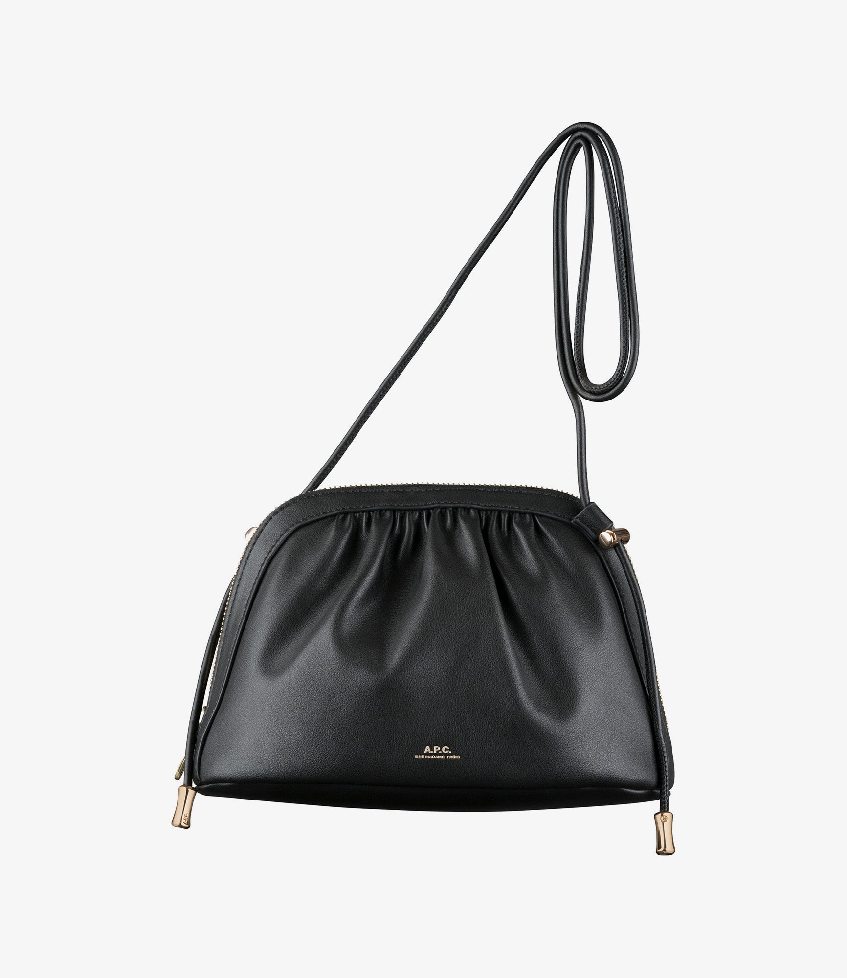 Ninon drawstring bag | Drawstring bag in vegan leather. | A.P.C. 