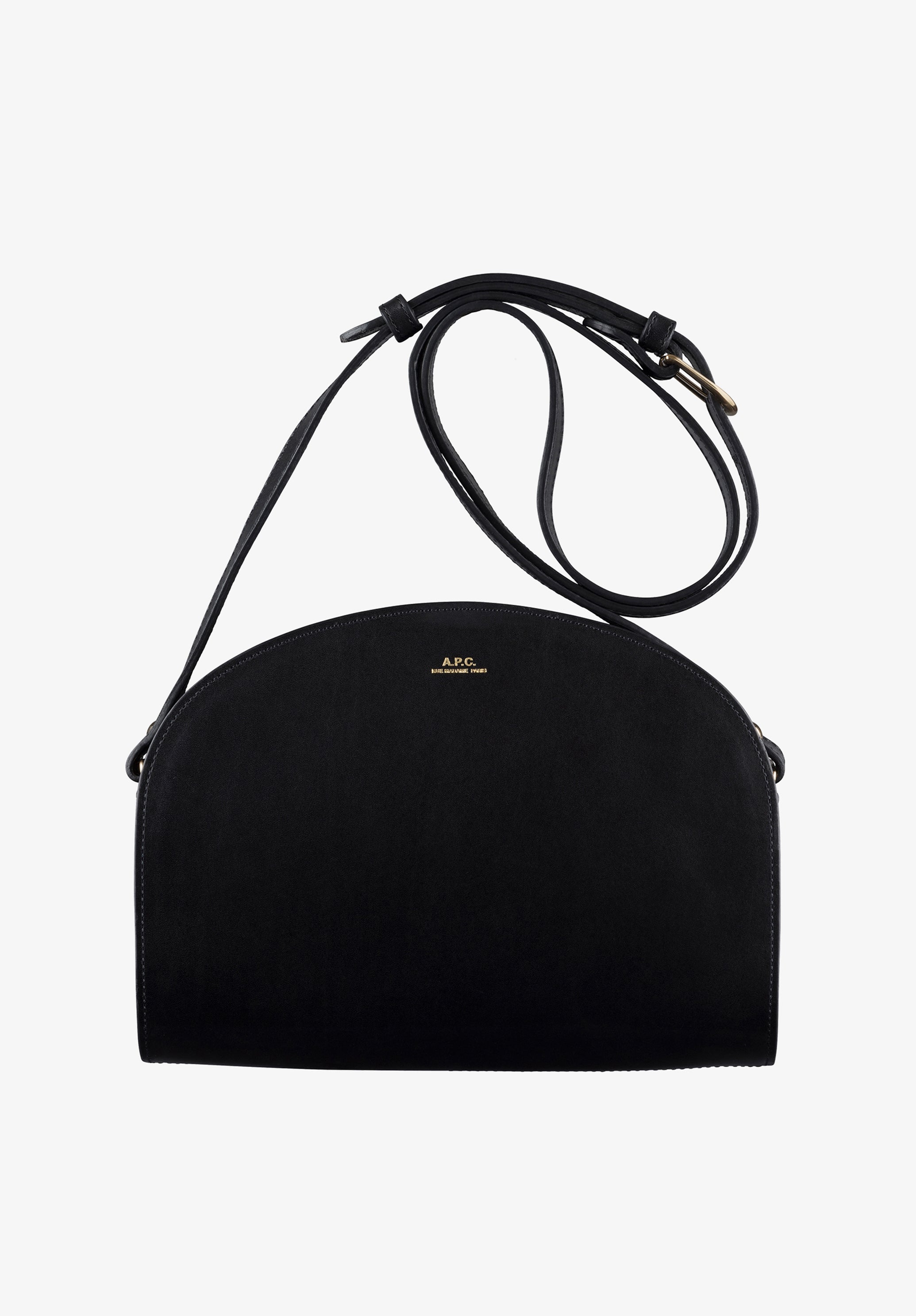 Demi-lune bag - Spanish Leather - Half-moon iconic bag - A.P.C.
