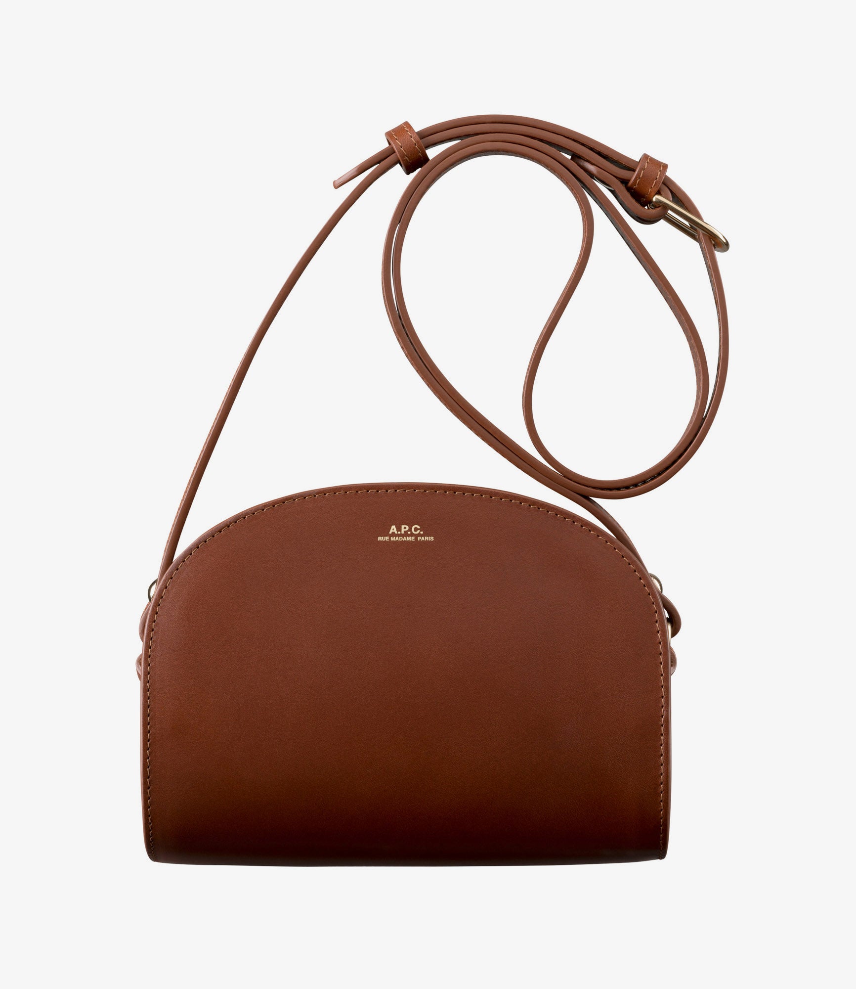 Mini demi-lune bag - Smooth leather - A.P.C. Accessories