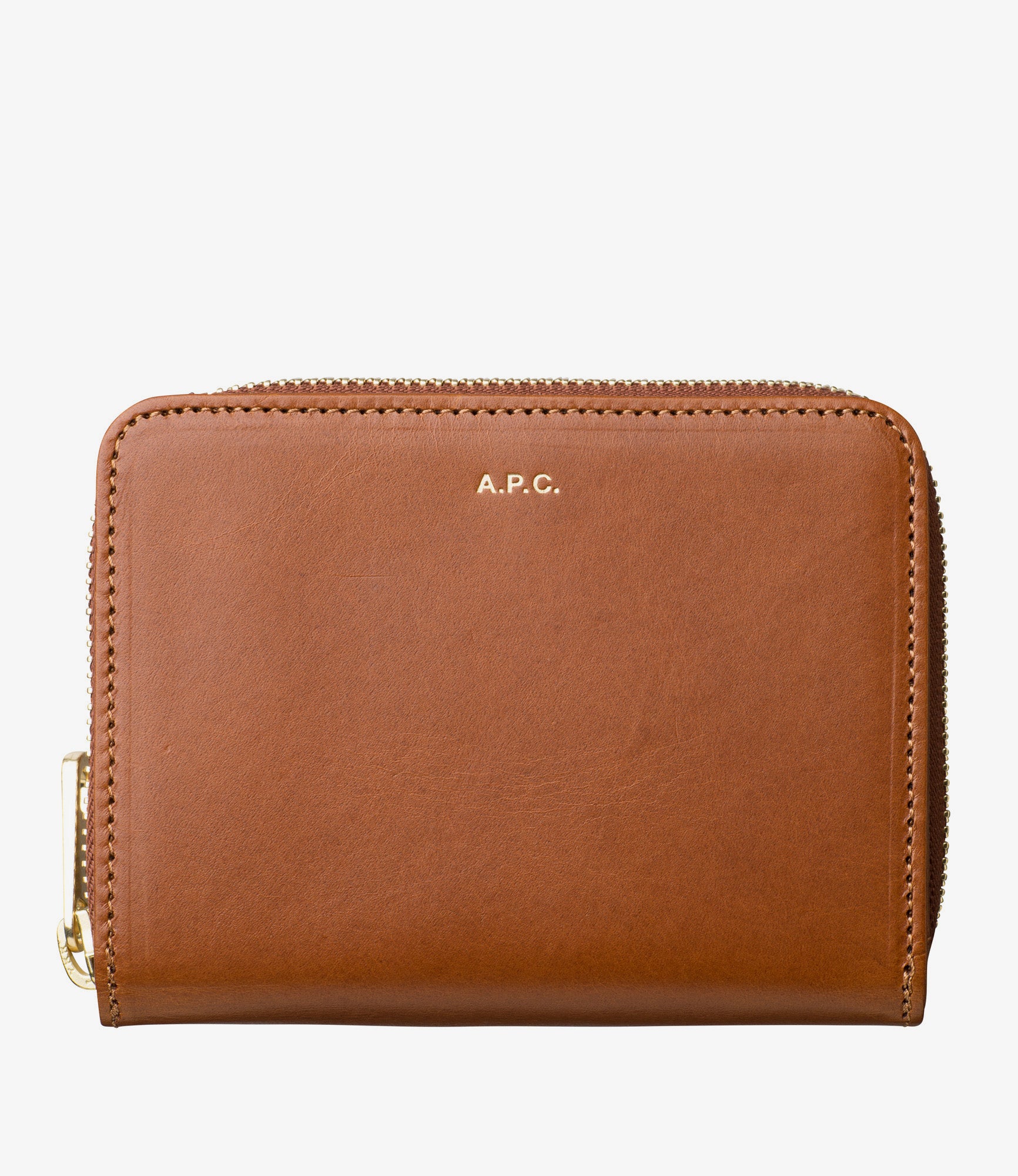 Emmanuelle compact wallet | Smooth leather | A.P.C. Accessories 