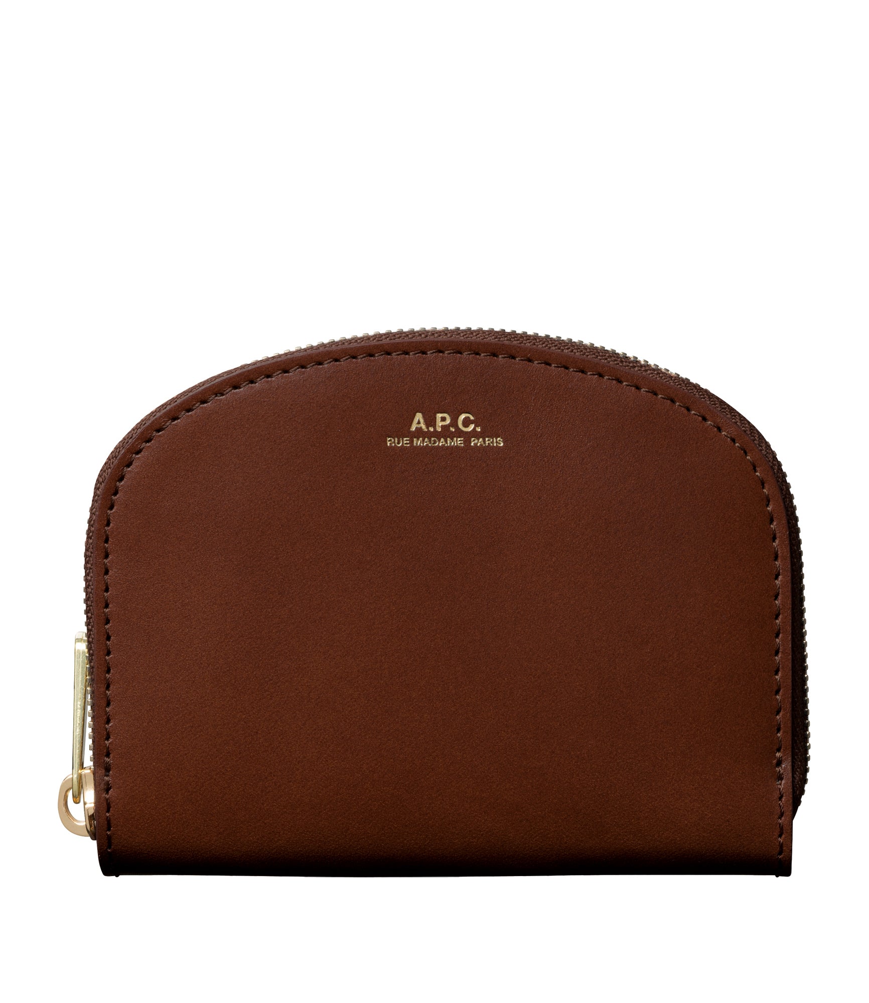 Demi-Lune compact wallet | Smooth leather | A.P.C. Accessories