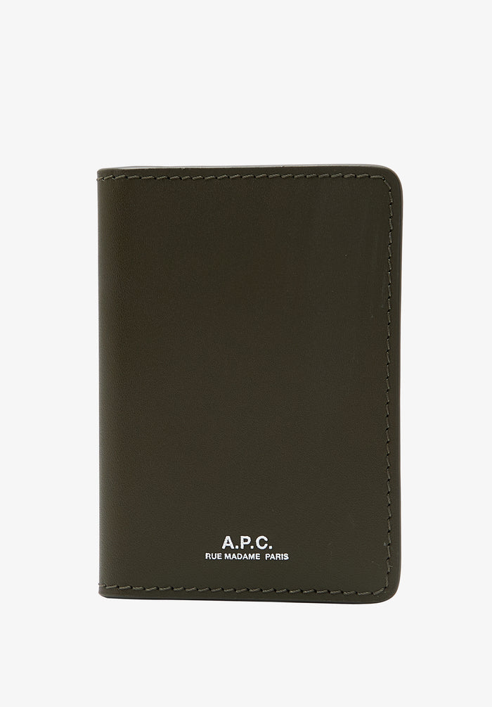 ほ Stefan cardholder | Leather goods | A.P.C. Accessories