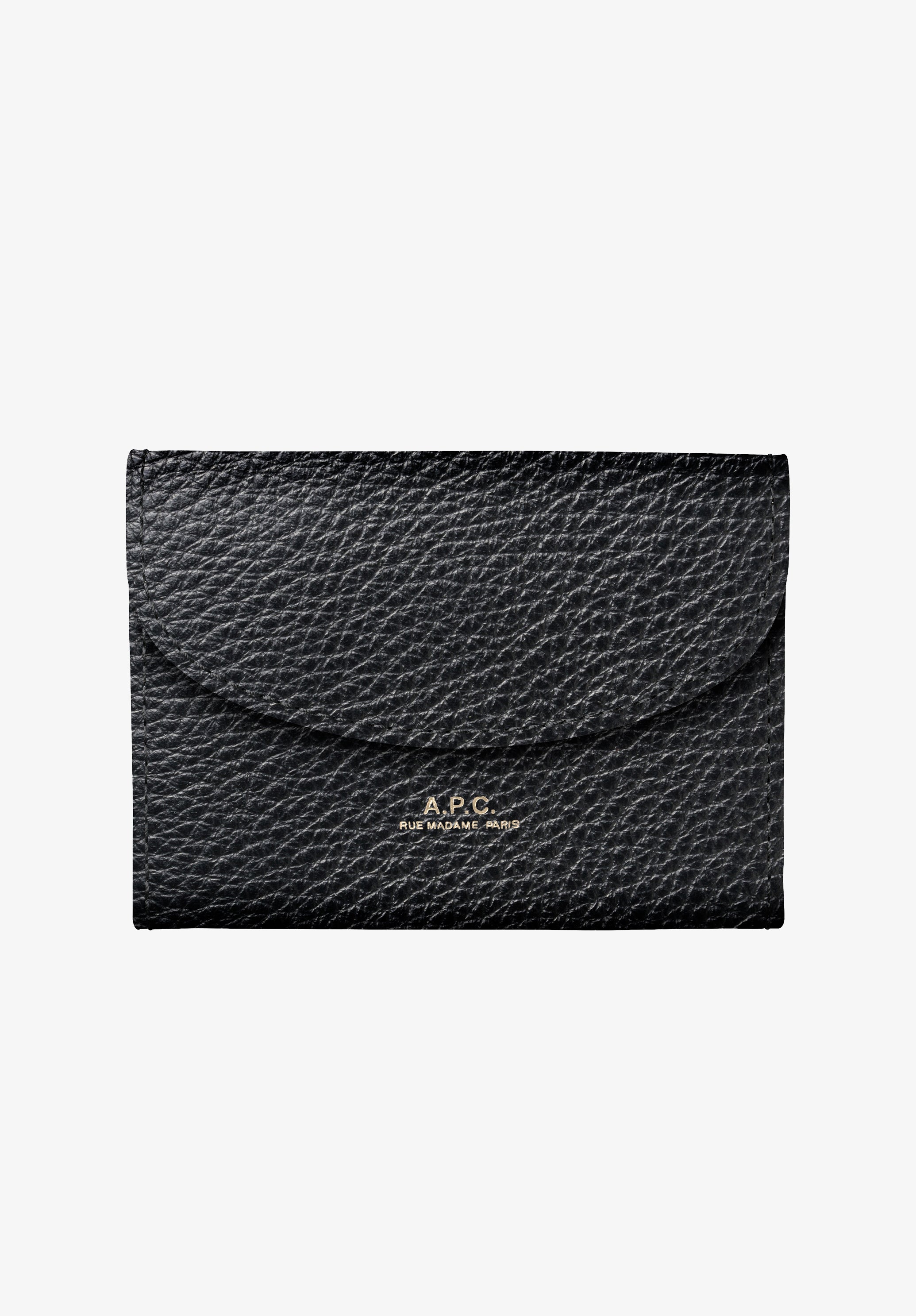Genève business card holder | Grained leather | A.P.C. Genève business card holder | Grained leather | A.P.C.