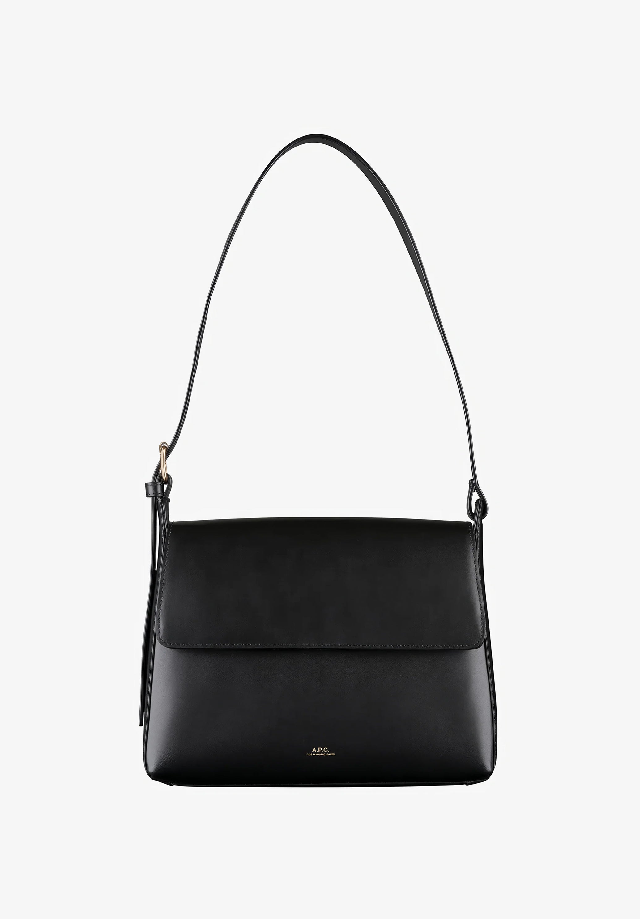 Virginie Flap bag | Smooth box leather | A.P.C. Accessories