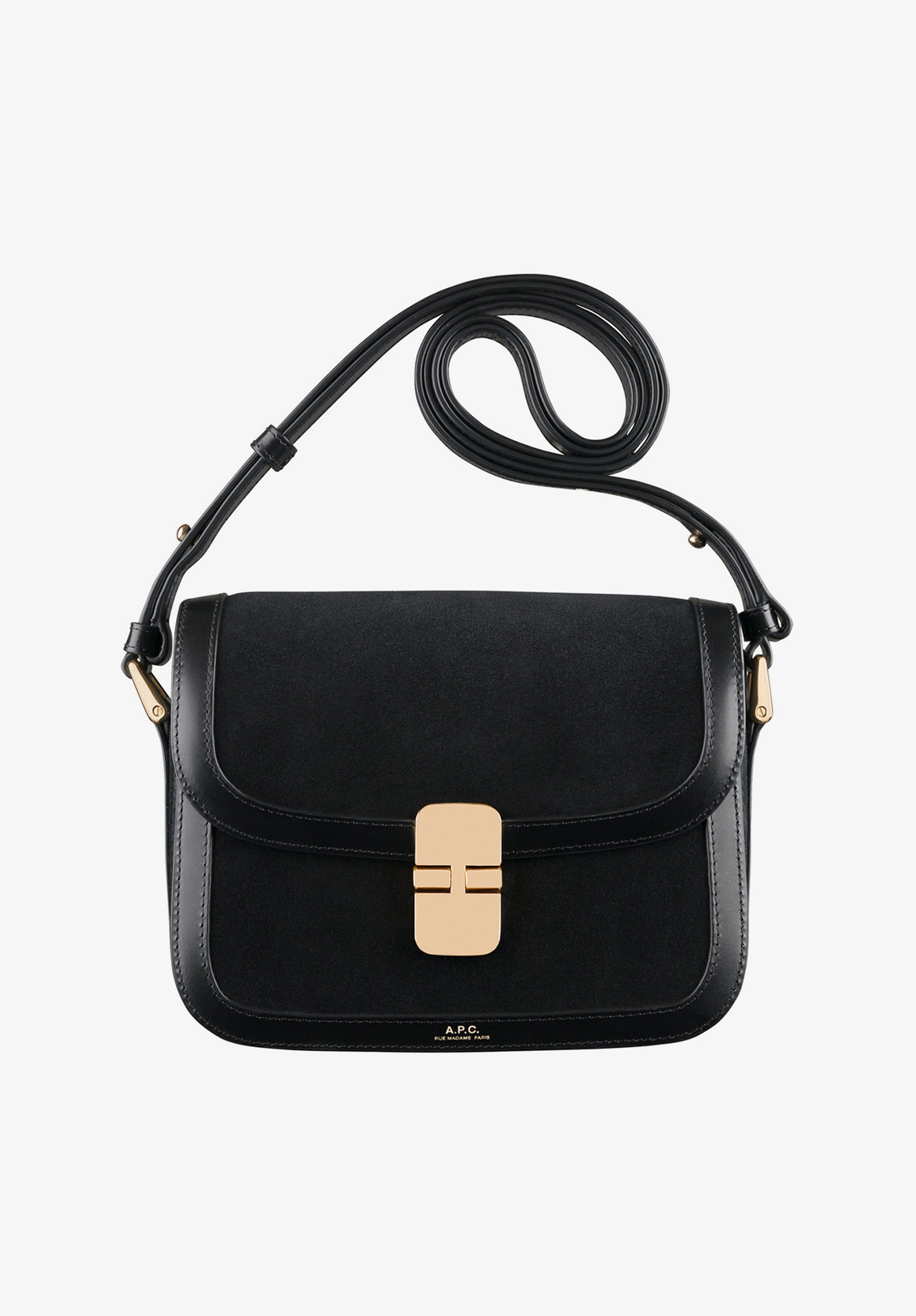 Grace Small bag | Suede calfskin and smooth leather | A.P.C.
