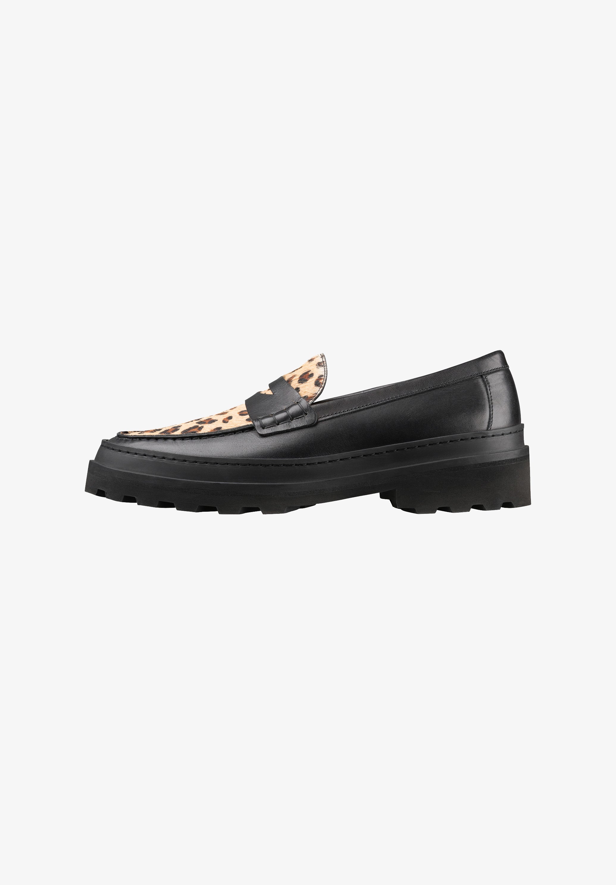 Clem 2.0 moccasins | Smooth leather and pony-style leather