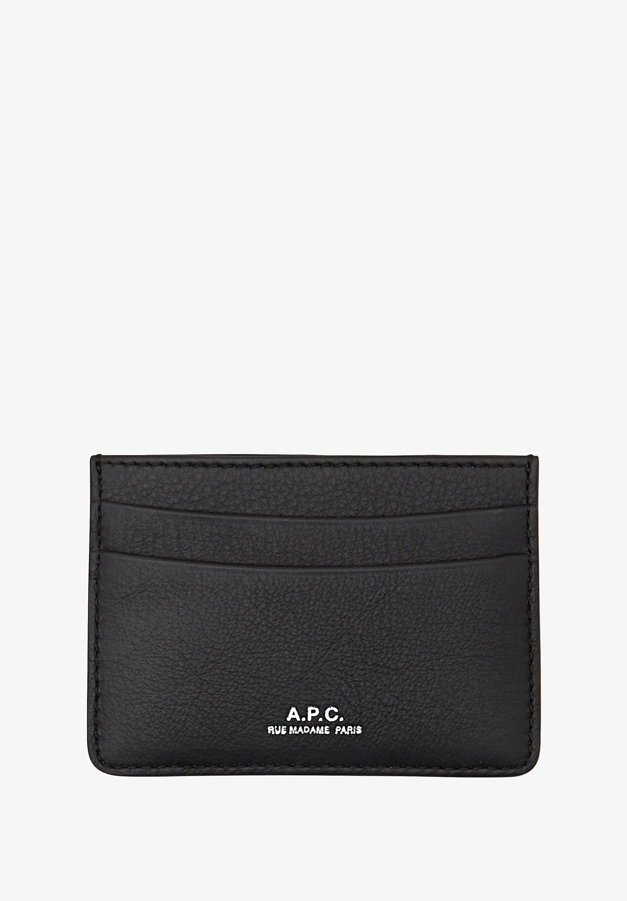 André cardholder | 100% cowhide leather | A.P.C. Accessories