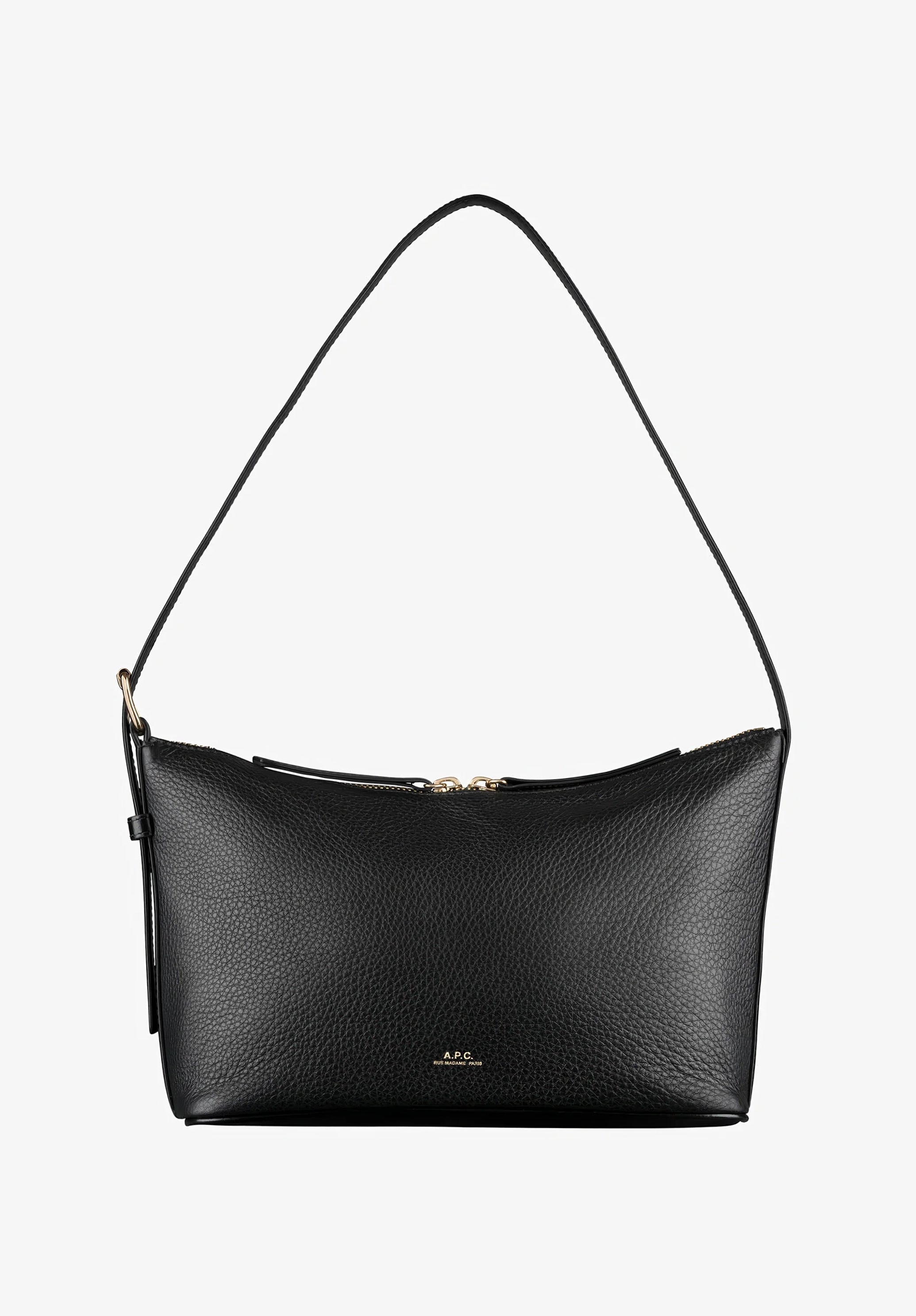 Vera Shoulder bag | Grained leather and smooth leather | A.P.C.