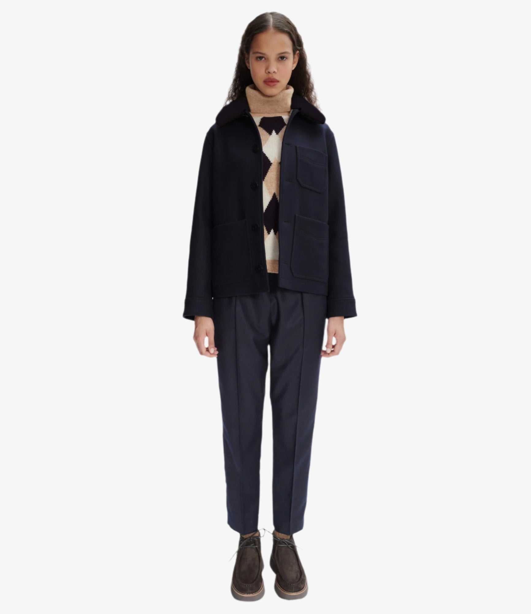 Apc wool jacket discount