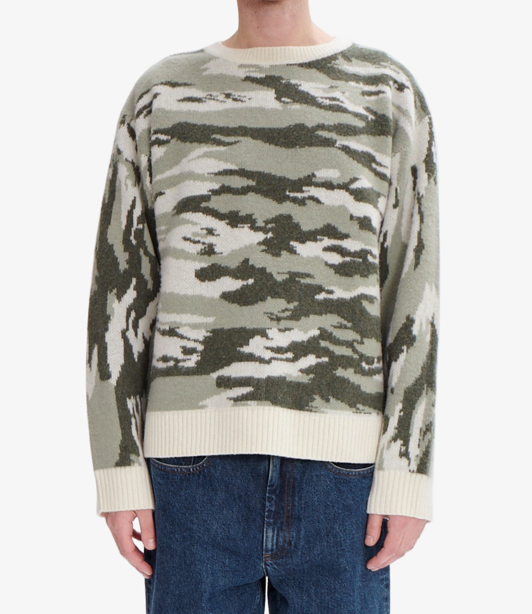 Lionel sweater | Printed wool | A.P.C. Ready to Wear