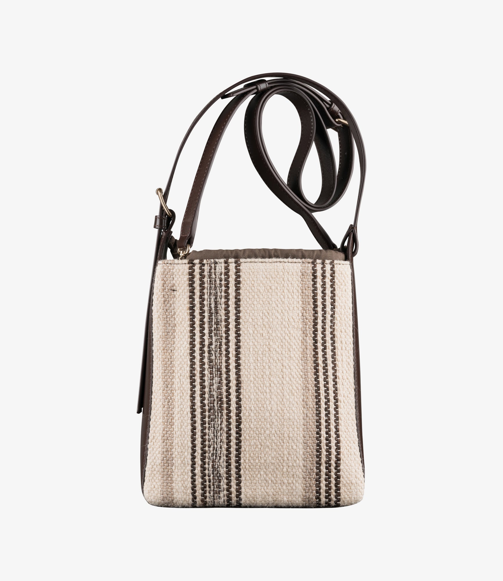 A.P.C. アーペーセー｜VIRGINE SMALL BAG Virginie Small bag | Rustic canvas and smooth leather | A.P.C.