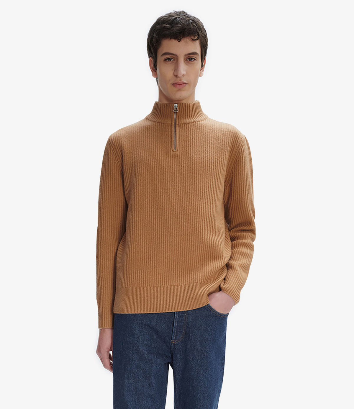 Alex sweater - Heavyweight felted wool | A.P.C. Ready-to-wear