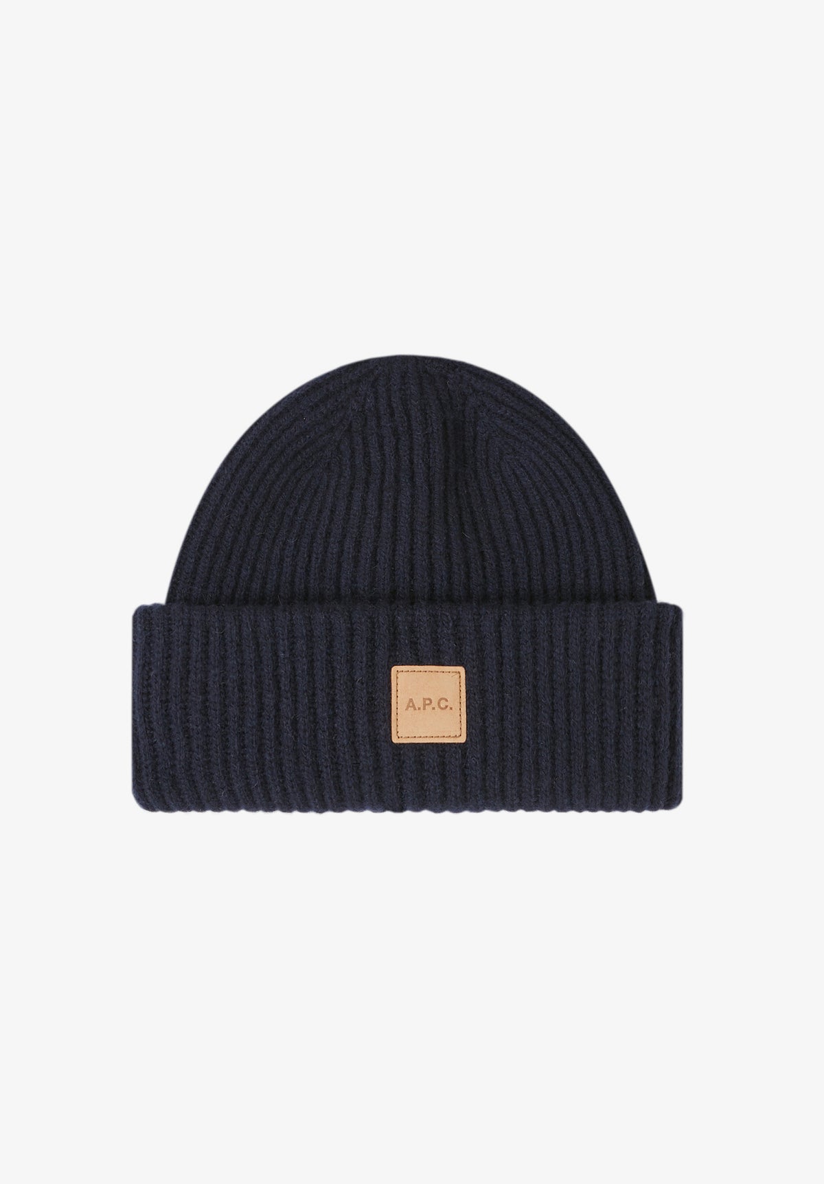 Michele knit cap | Ribbed lambswool-cashmere blend | A.P.C. 