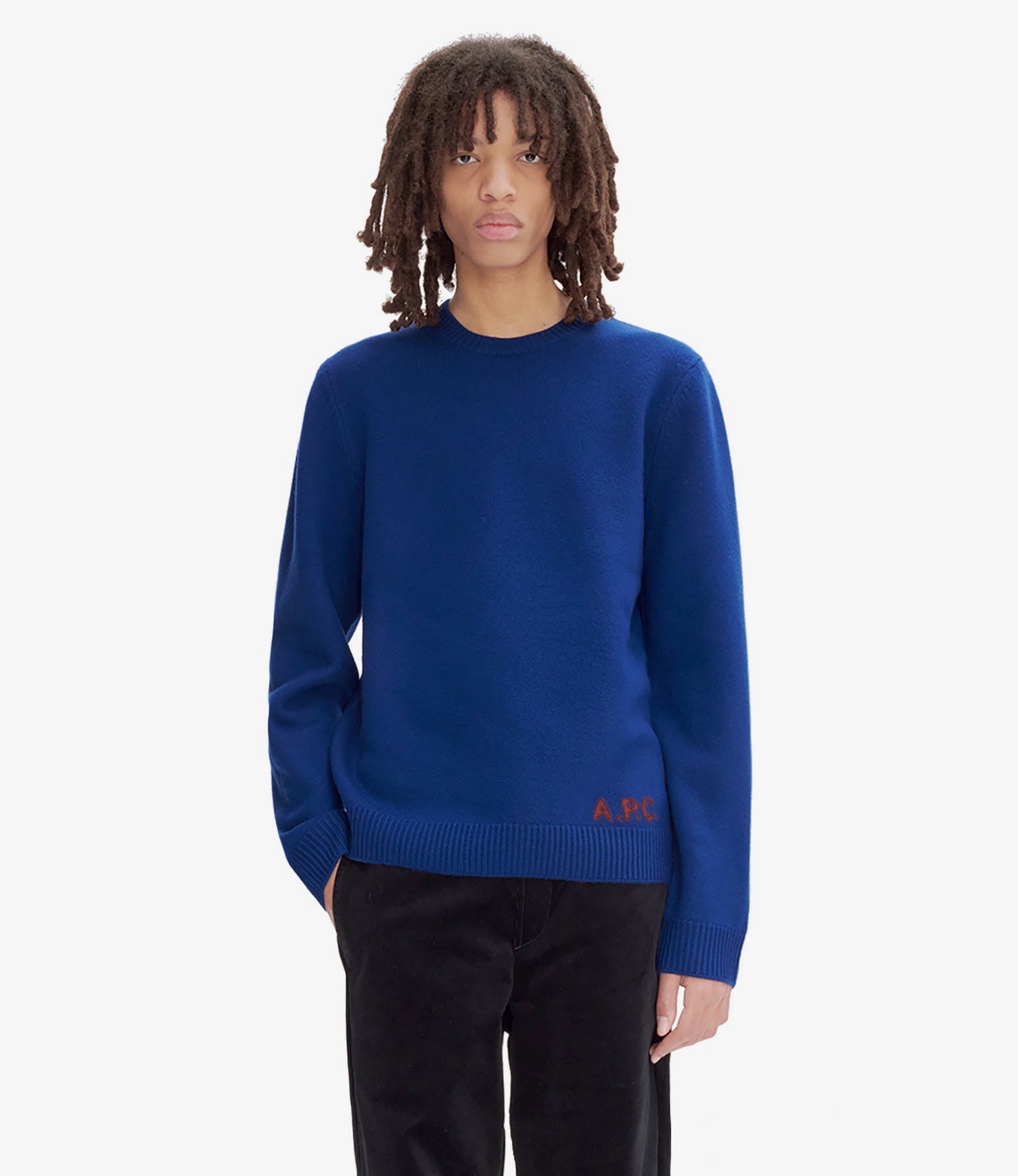 【送料&関税込】A.P.C. Edward Wool Pullover A.P.C. EDWARD Merino Wool Pullover - Shop Online at BEIGE
