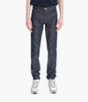 A.P.C. Men Slim Fit Jeans - Man wearing slim fit jeans to show fit.