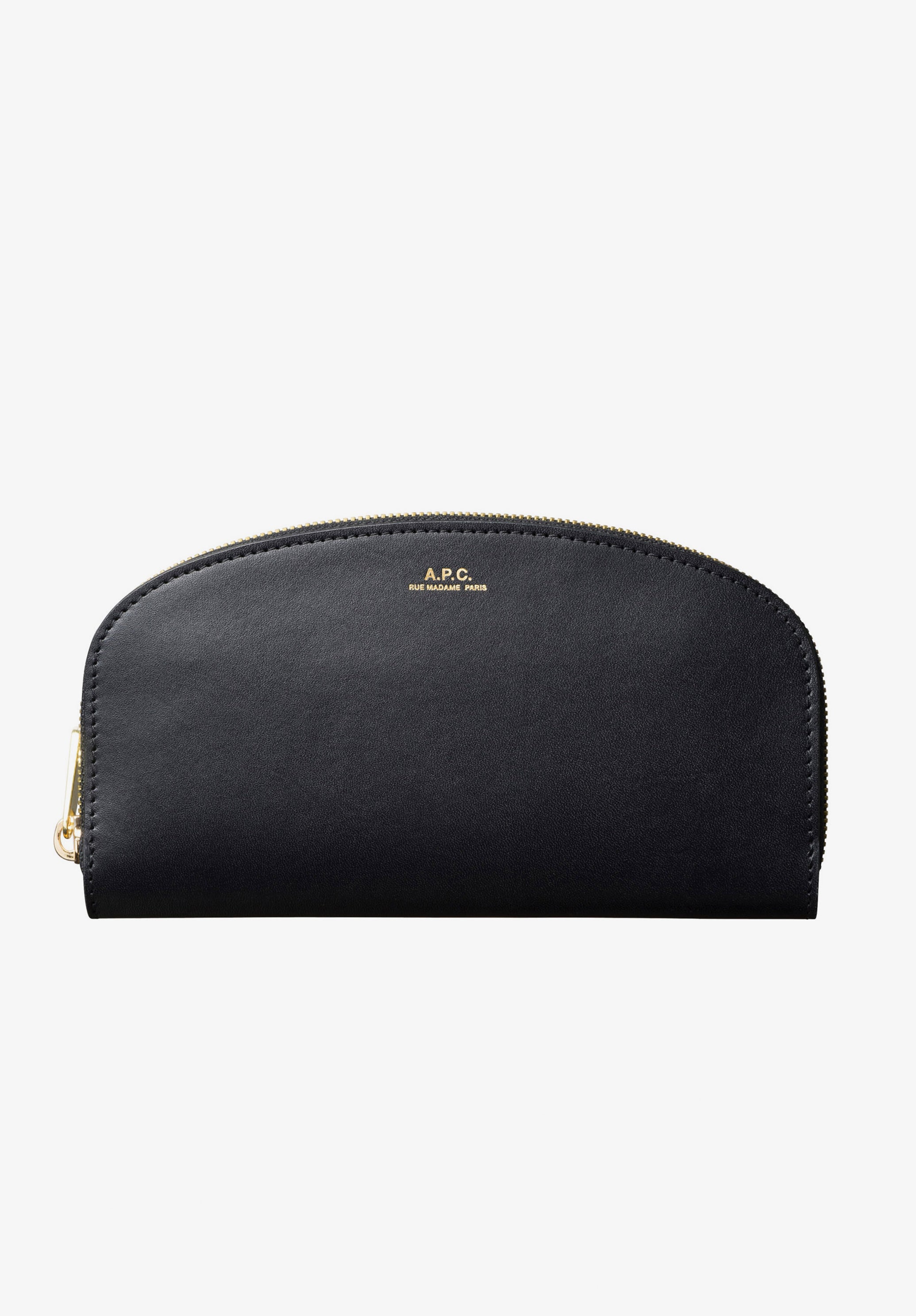 APC demi lune coin case ケース 財布 black Demi-lune wallet | Smooth Calfskin Leather | A.P.C. Accessories