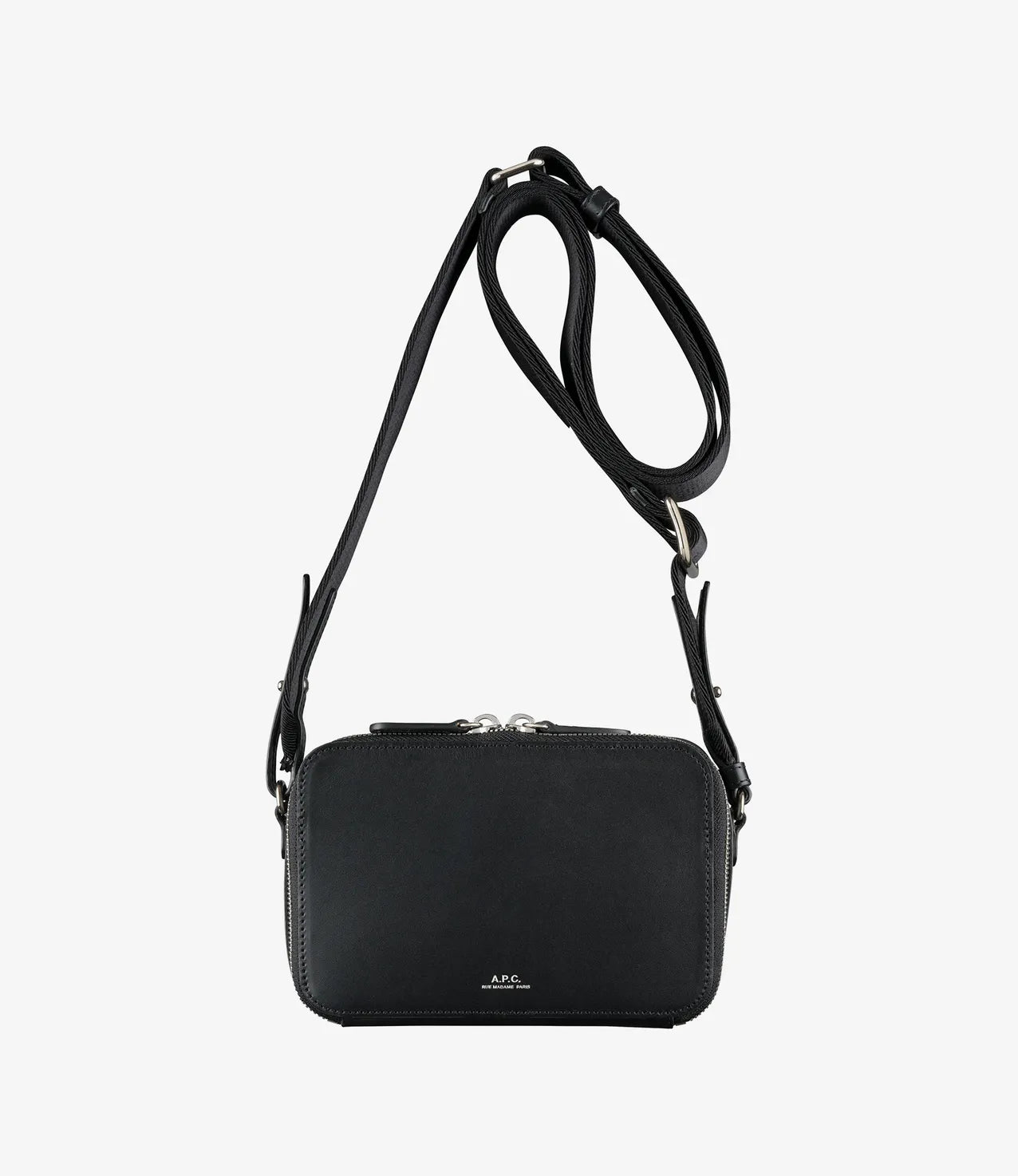Soho camera bag - Smooth vegetable-tanned leather | A.P.C. Accessories Soho camera bag - Smooth vegetable-tanned leather | A.P.C. Accessories
