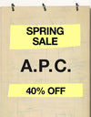 A.P.C. Sale