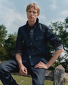 A.P.C. x Barbour - man in Barbour jacket