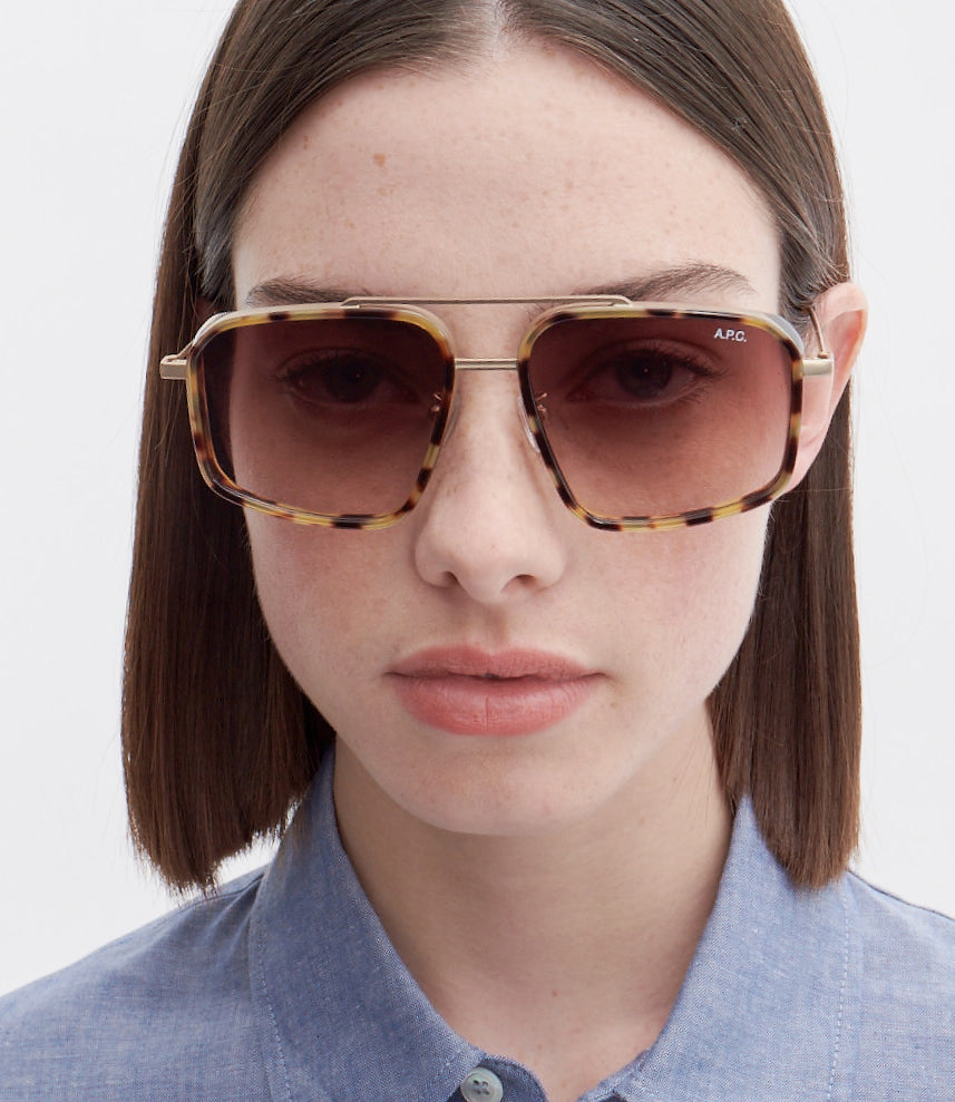 Moe sunglasses | Acetate and metal | A.P.C. Accessories