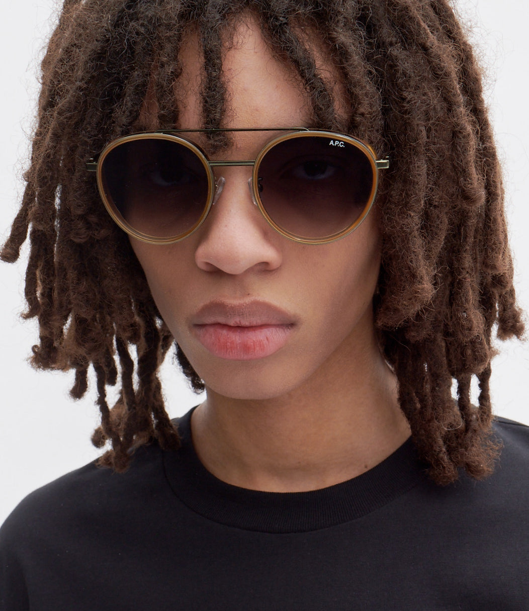 Nico sunglasses | Acetate and metal | A.P.C. Accessories